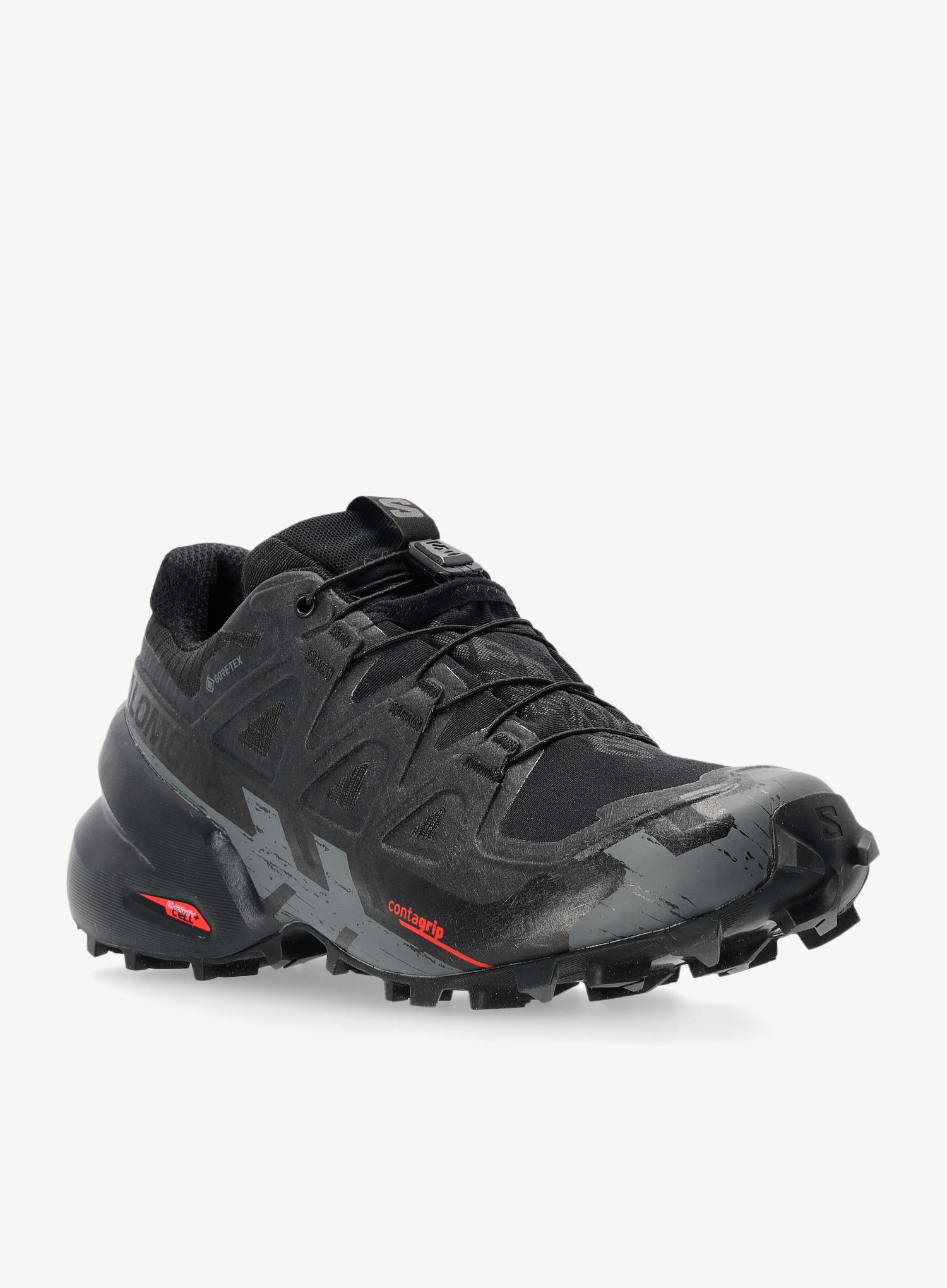 Кросівки для бігу жіночі Salomon Speedcross 6 GTX - black/phan