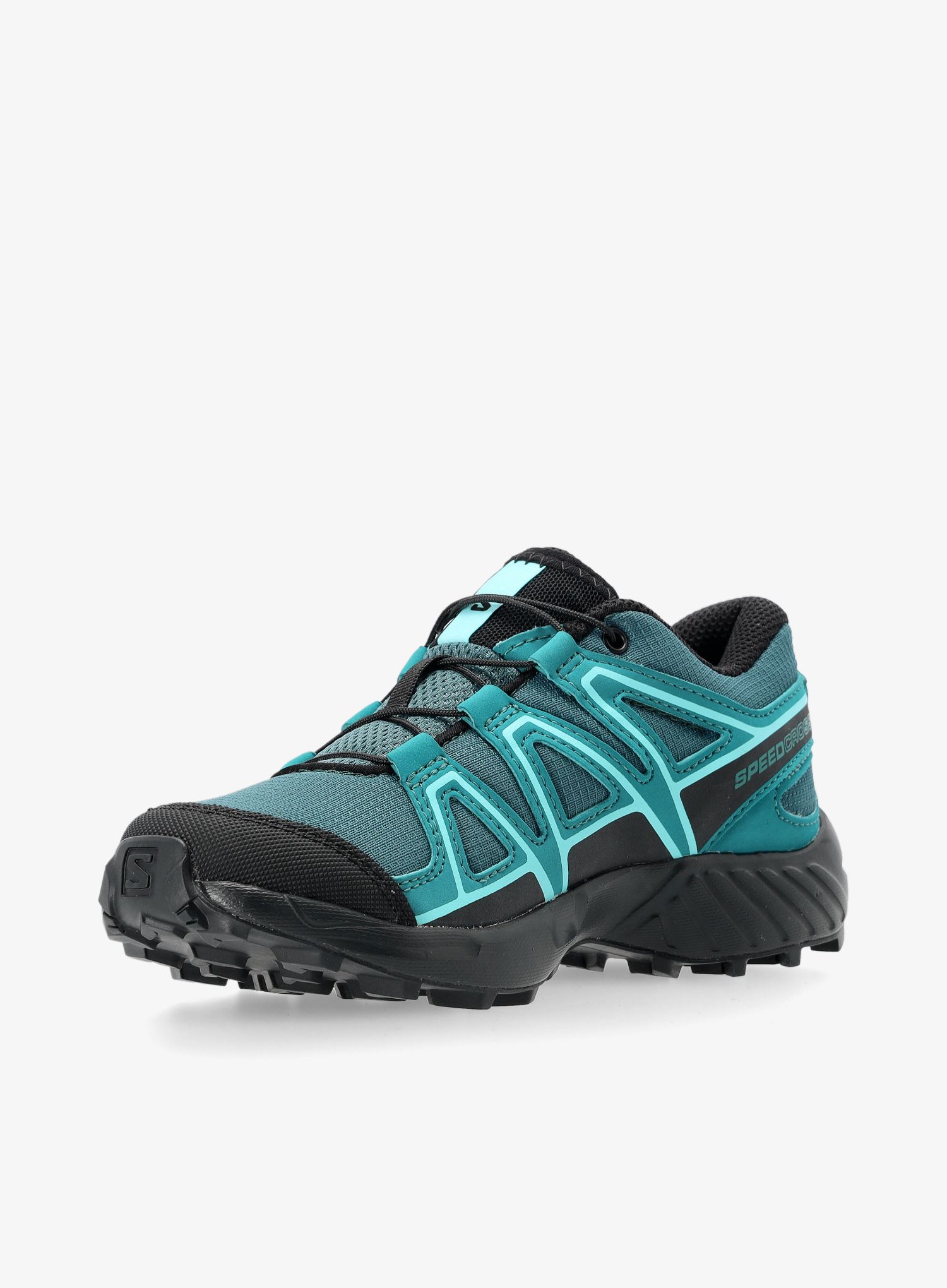 Черевики дитячі Salomon Speedcross J - stargazer/black/harbor