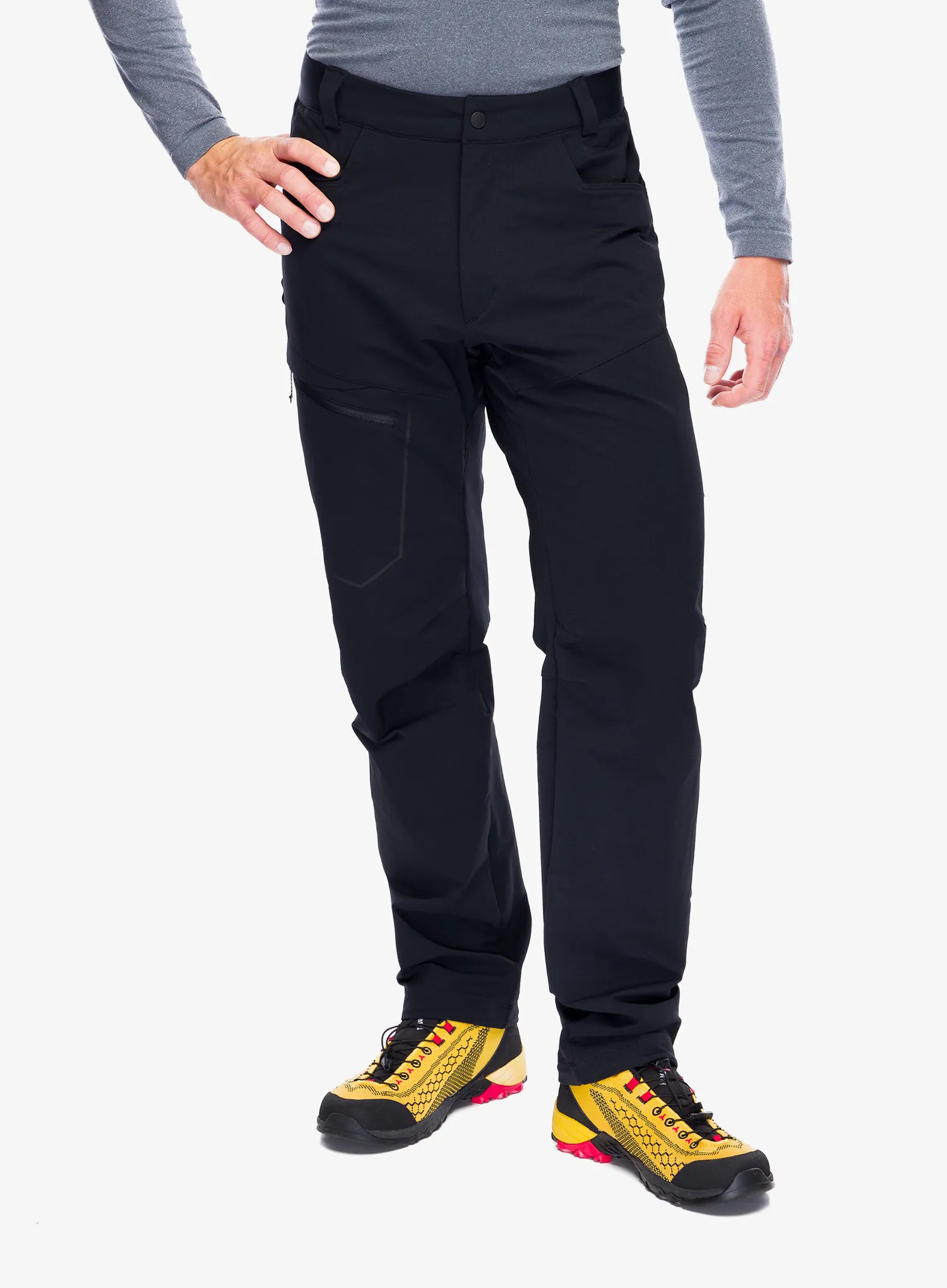 Штани туристичні Salomon Wayfarer Warm Pant - deep black