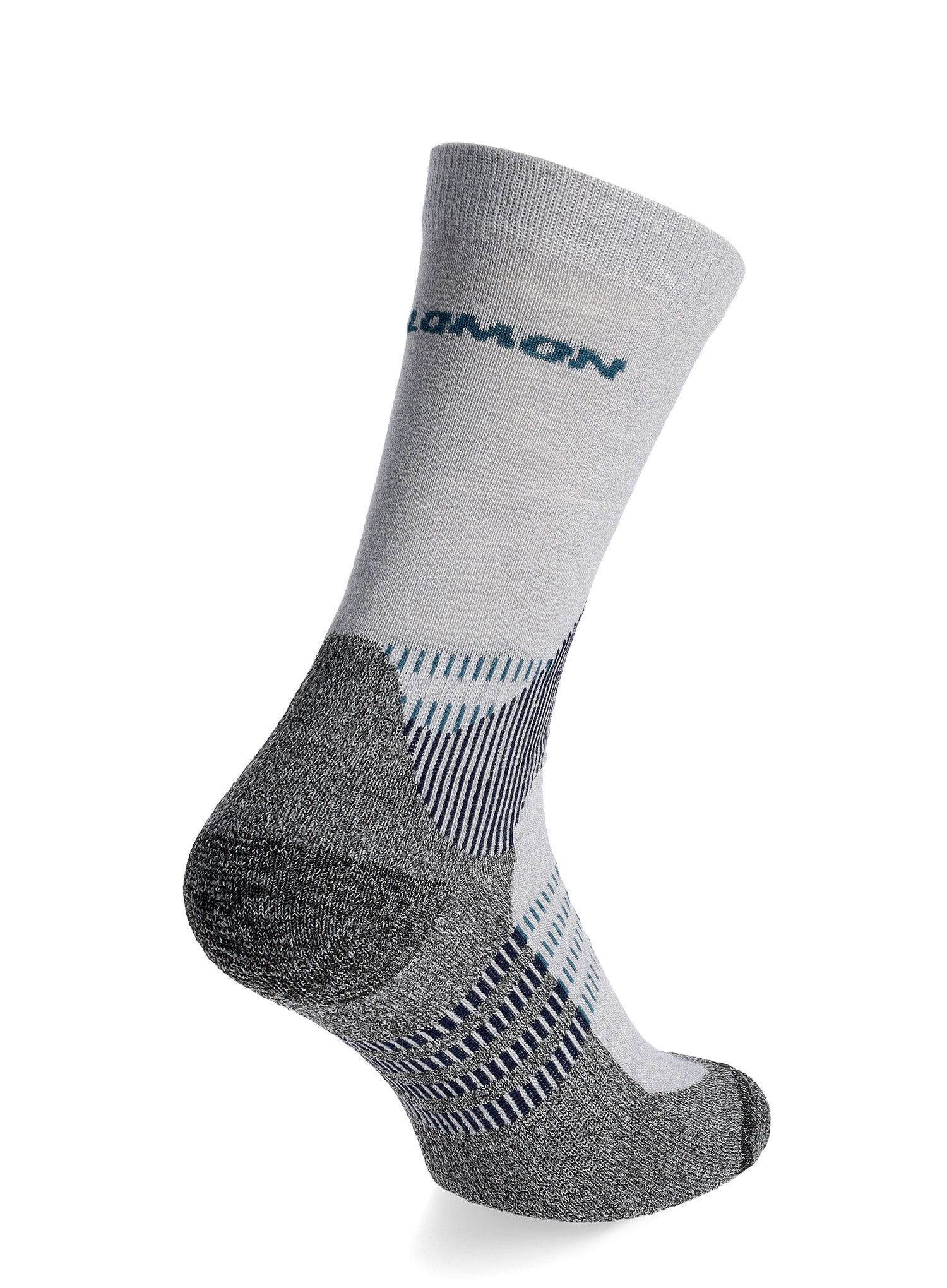 Шкарпетки туристичні Salomon X Ultra Access Crew 2-Pack - quarry/stargazer