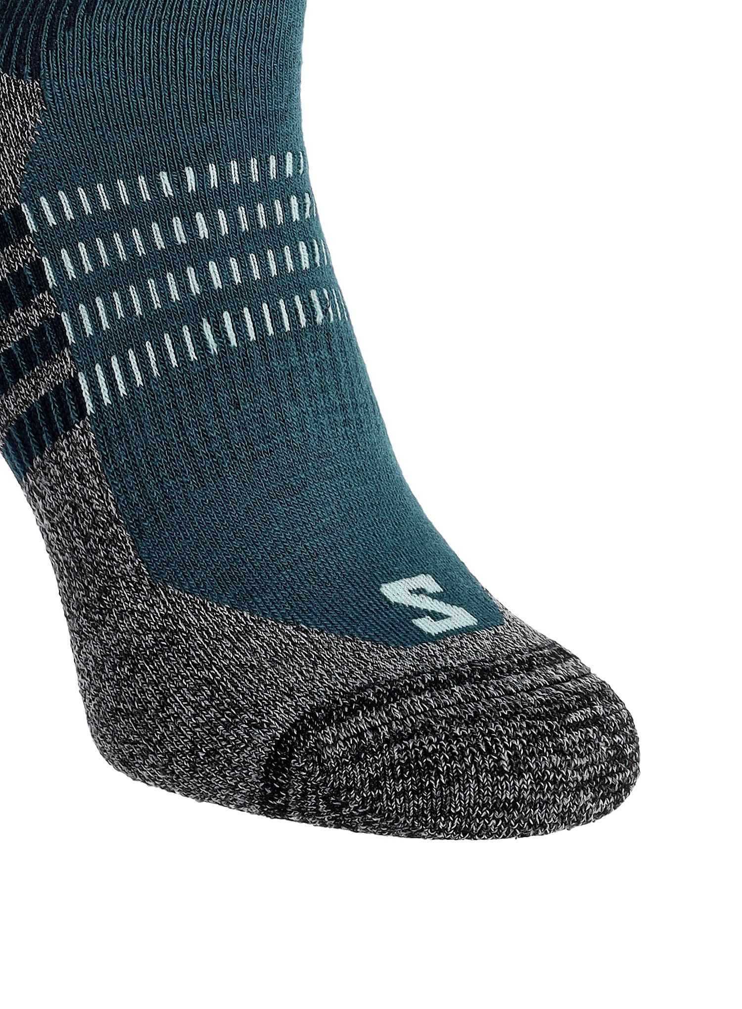 Шкарпетки туристичні Salomon X Ultra Access Crew 2-Pack - quarry/stargazer