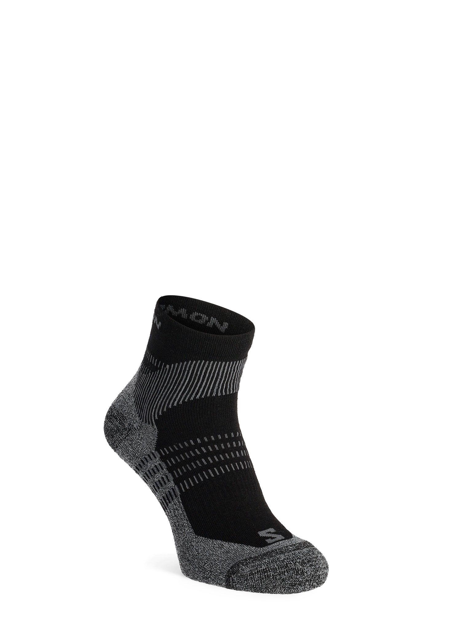 Шкарпетки туристичні Salomon X Ultra Access Quarter 2-Pack - anthracite/black