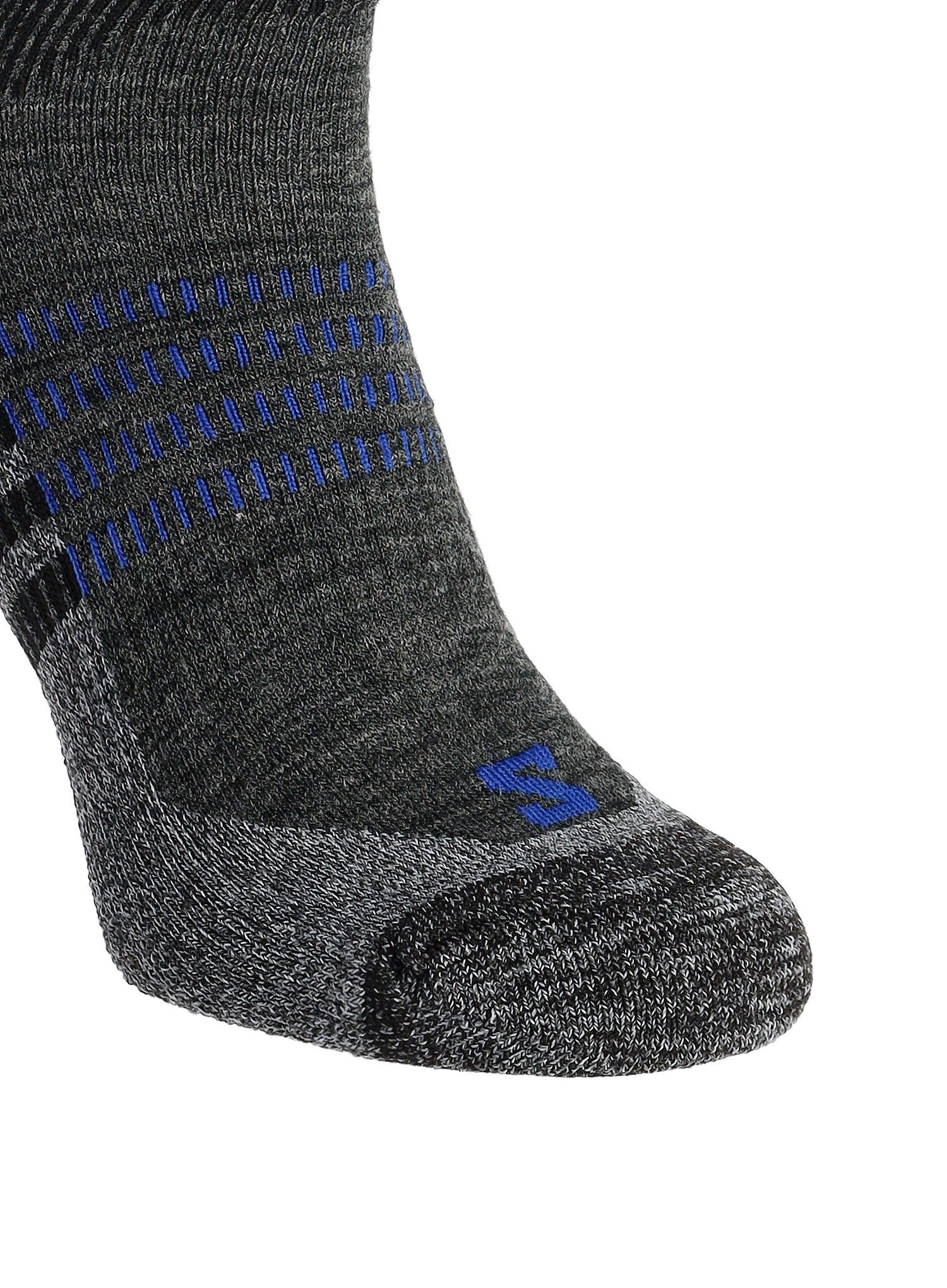 Шкарпетки туристичні Salomon X Ultra Access Quarter 2-Pack - anthracite/black