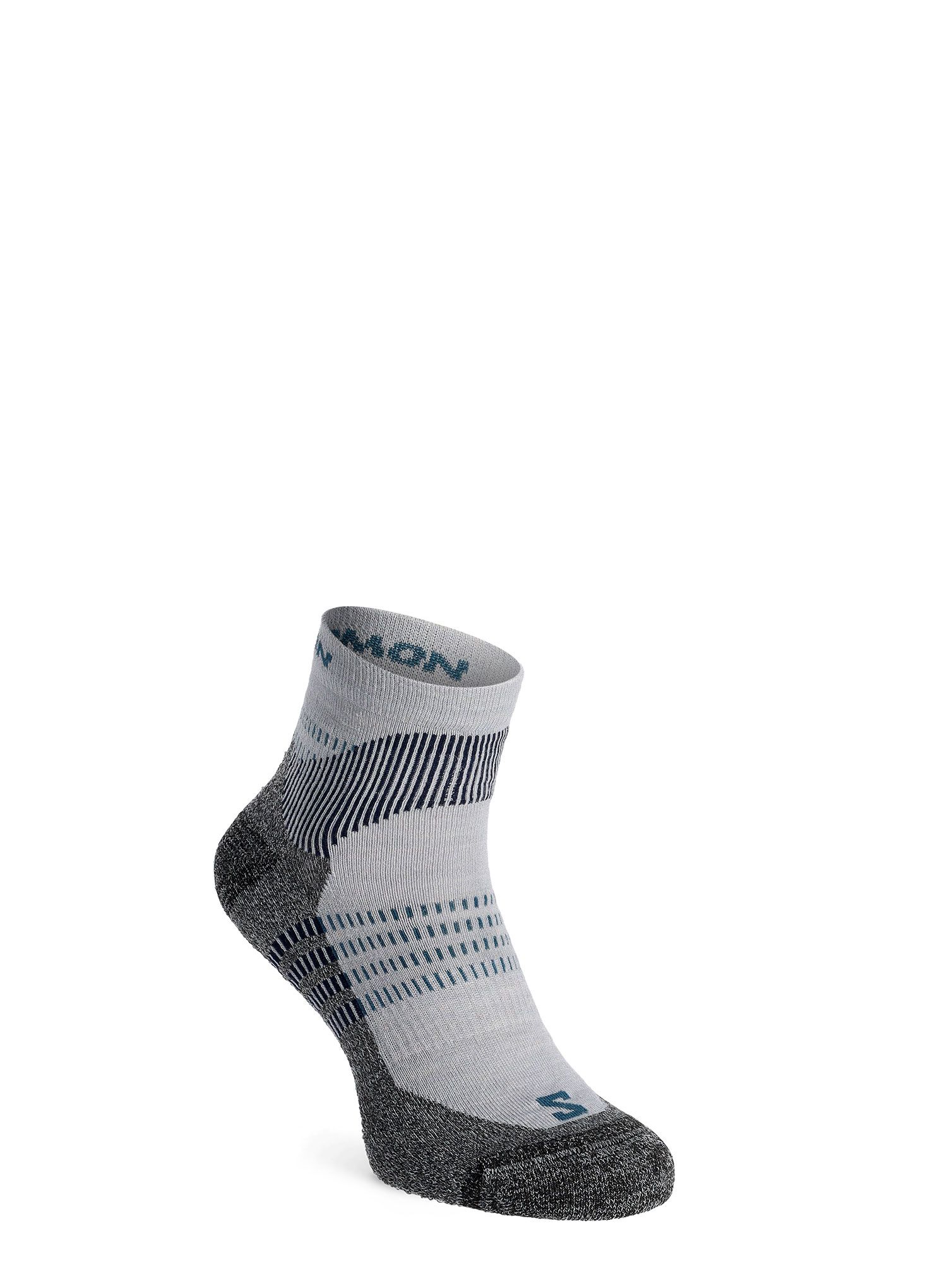 Шкарпетки туристичні Salomon X Ultra Access Quarter 2-Pack - quarry/stargazer