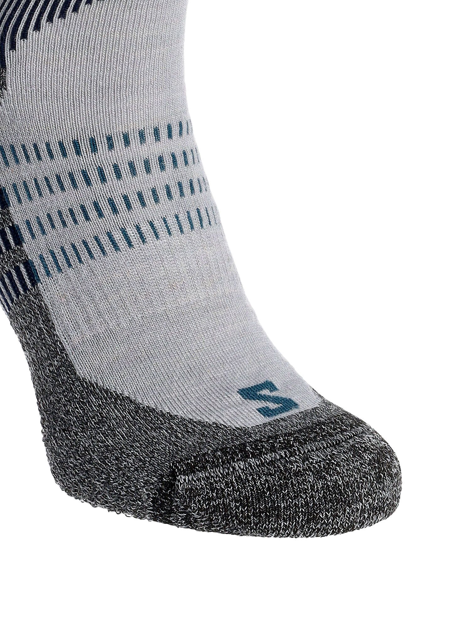 Шкарпетки туристичні Salomon X Ultra Access Quarter 2-Pack - quarry/stargazer