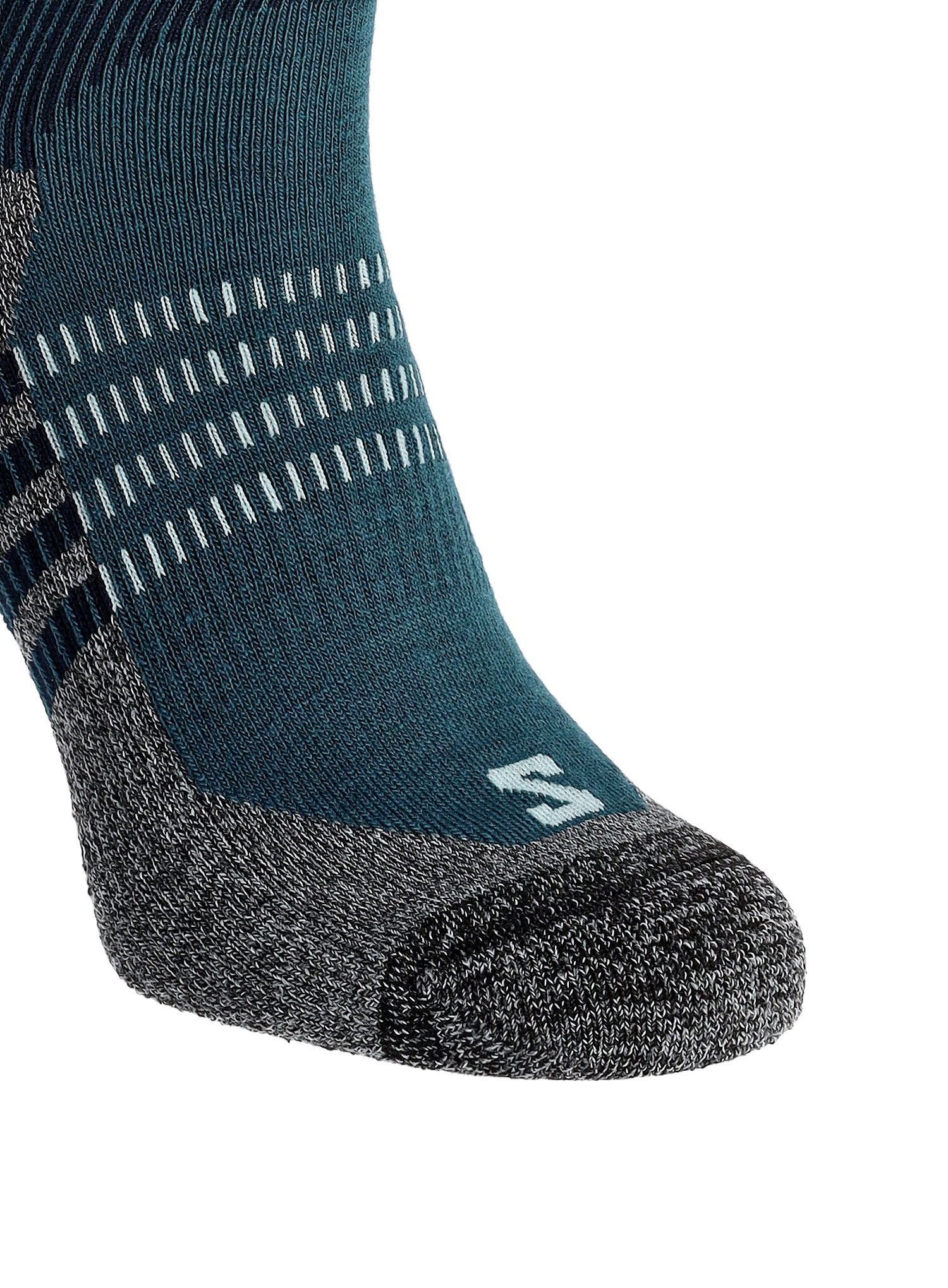 Шкарпетки туристичні Salomon X Ultra Access Quarter 2-Pack - quarry/stargazer