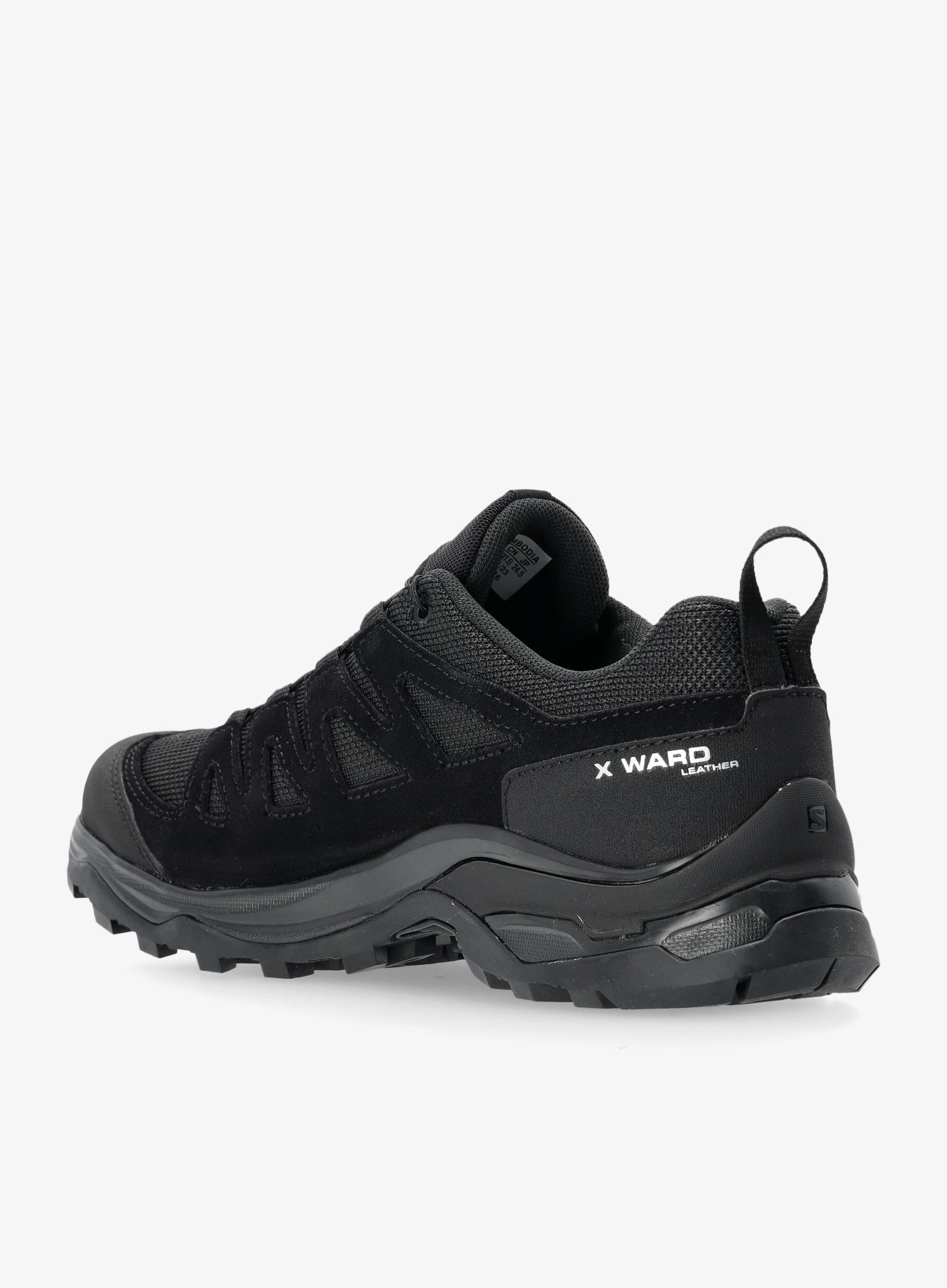 Черевики туристичні жіночі Salomon X Ward Leather GTX - black/black