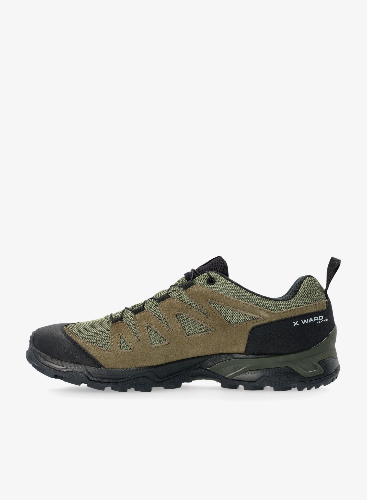 Черевики чоловічі Salomon X Ward Leather Gtx - lichen green/black/olive