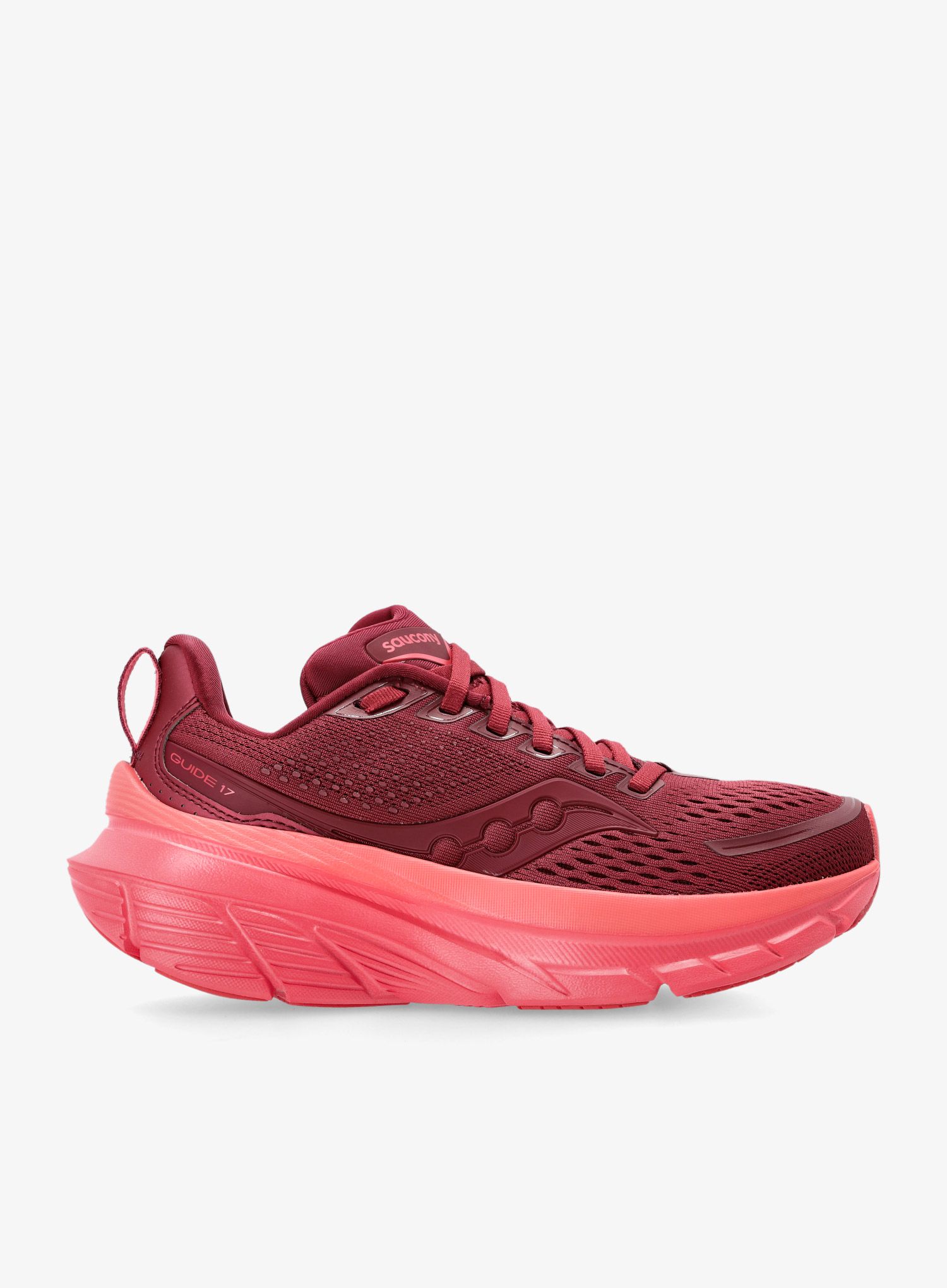 Кросівки для бігу жіночі Saucony Guide 17 - currant/cayenne