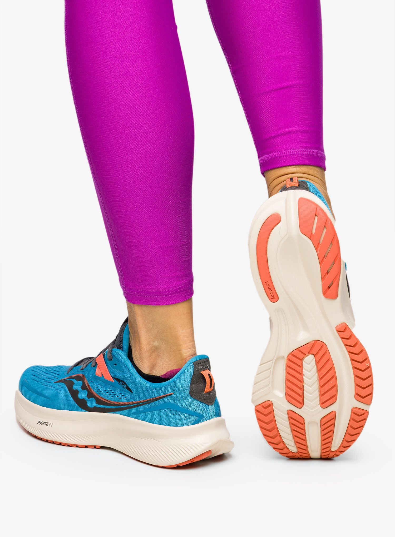Кросівки для бігу жіночі Saucony Ride 15 - ocean/shadow
