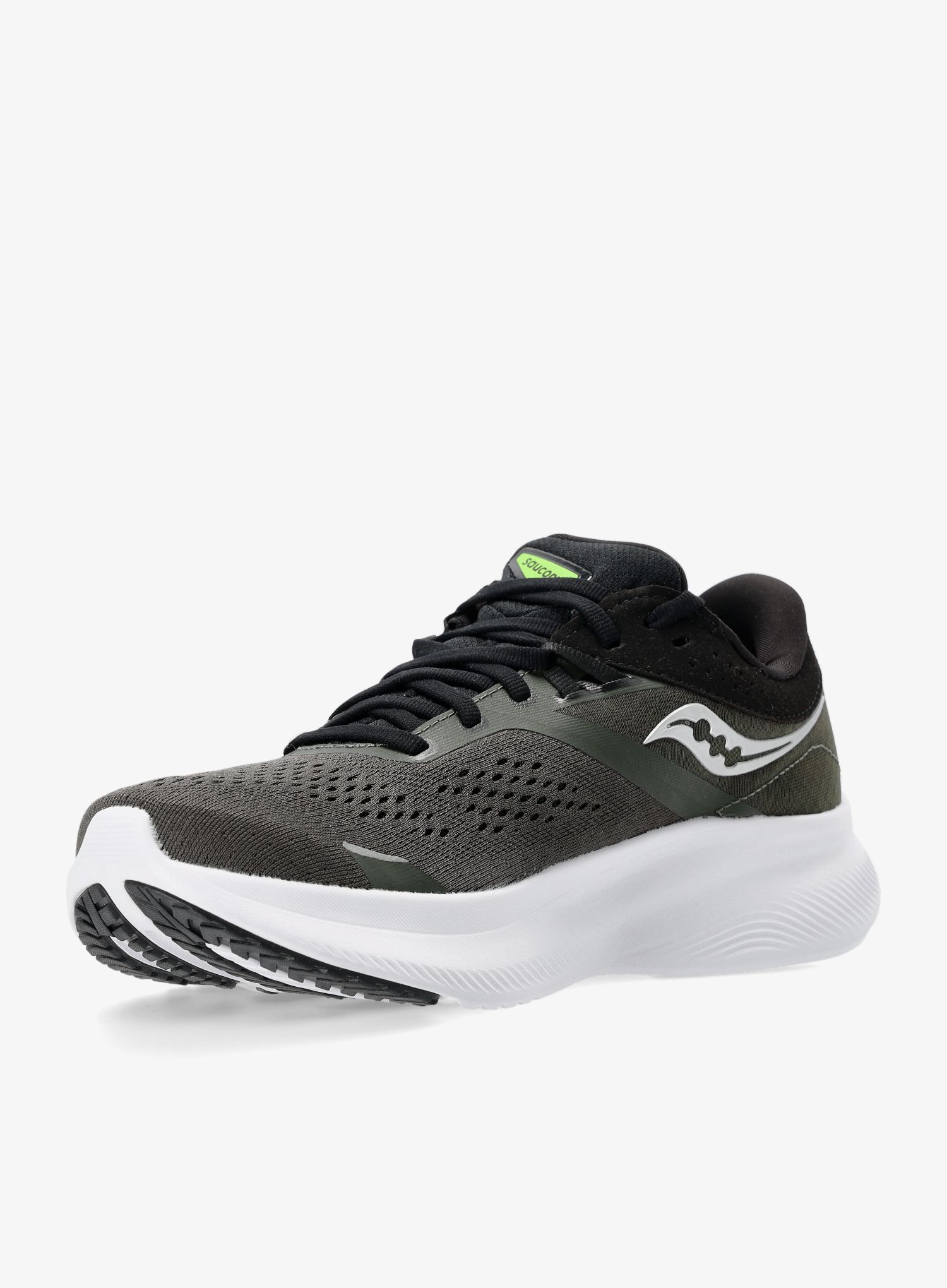 Кросівки для бігу Saucony Ride 16 - umbra/slime