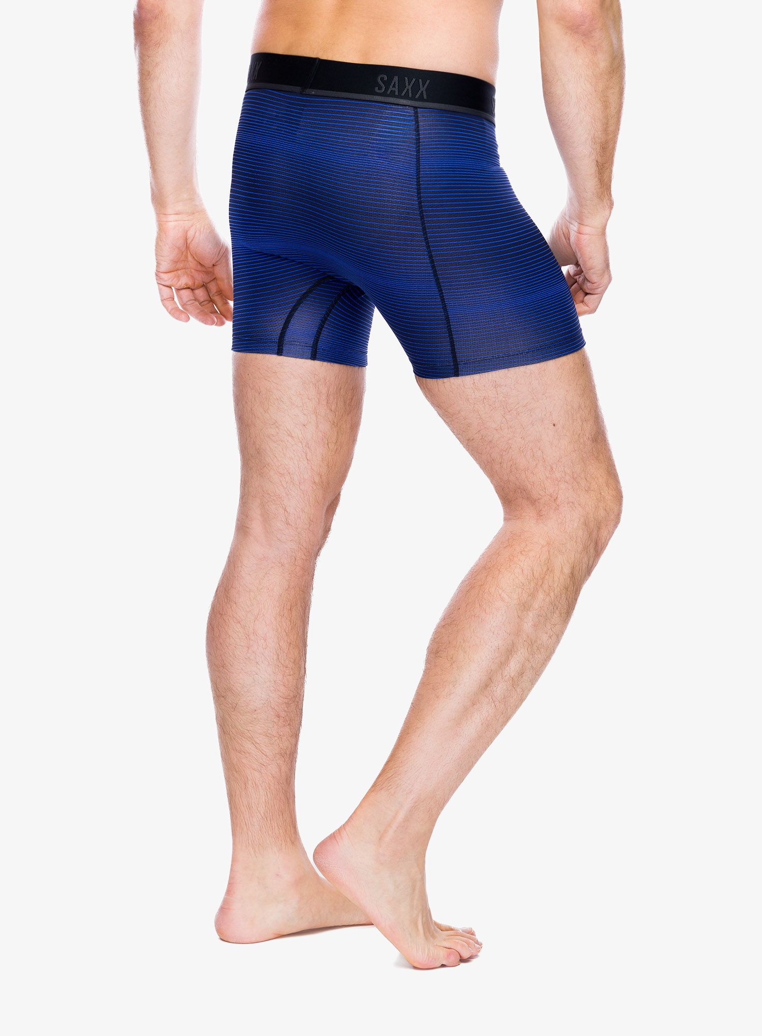 Боксери  Saxx Kinetic Light Compression Mesh - variegated stripe/blue