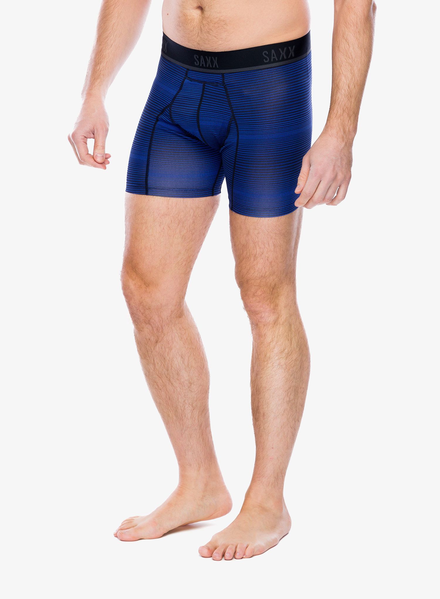 Боксери  Saxx Kinetic Light Compression Mesh - variegated stripe/blue