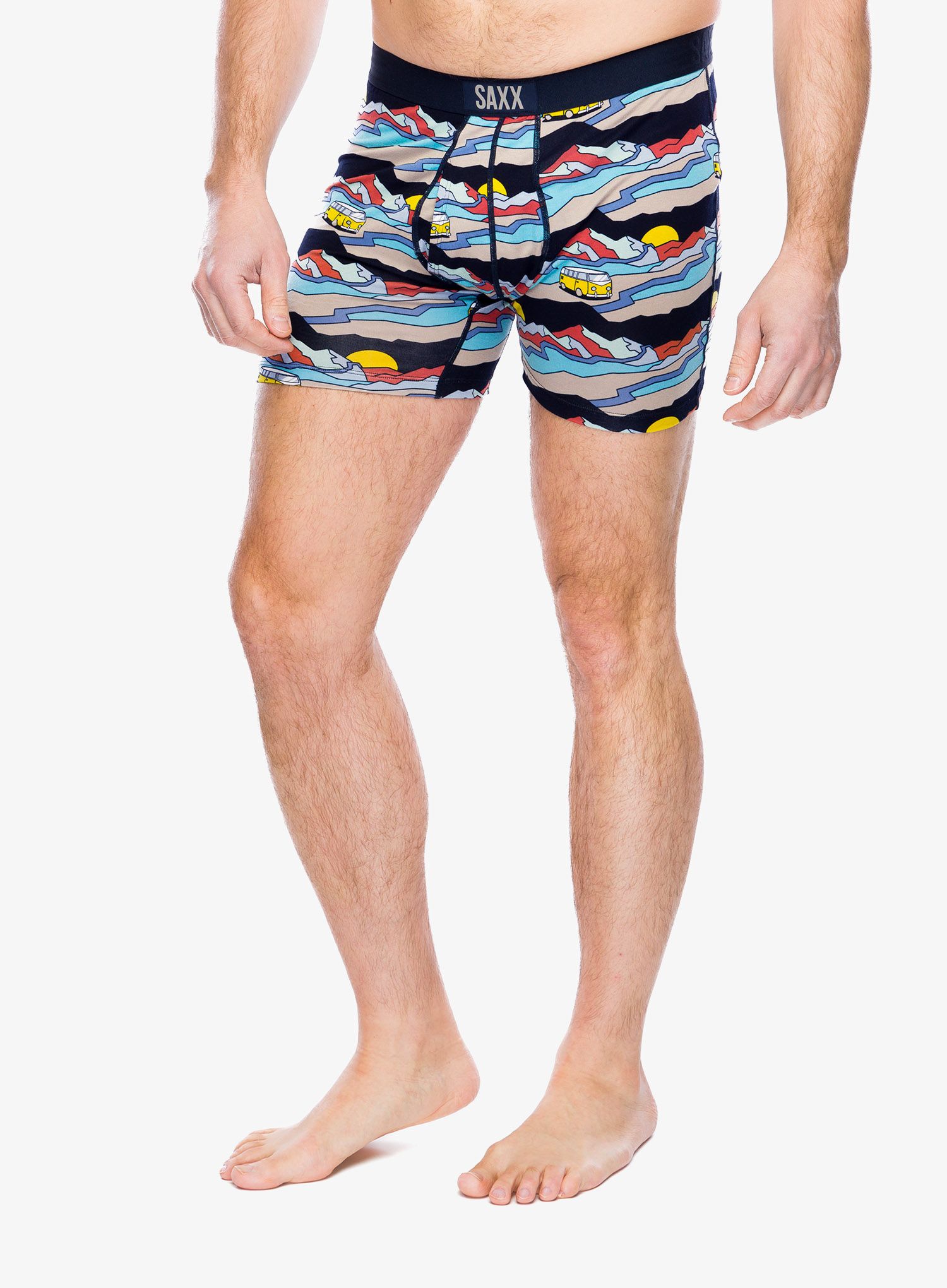 Боксери  Saxx Ultra Super Soft Boxer Brief Fly - cabin fever/multi