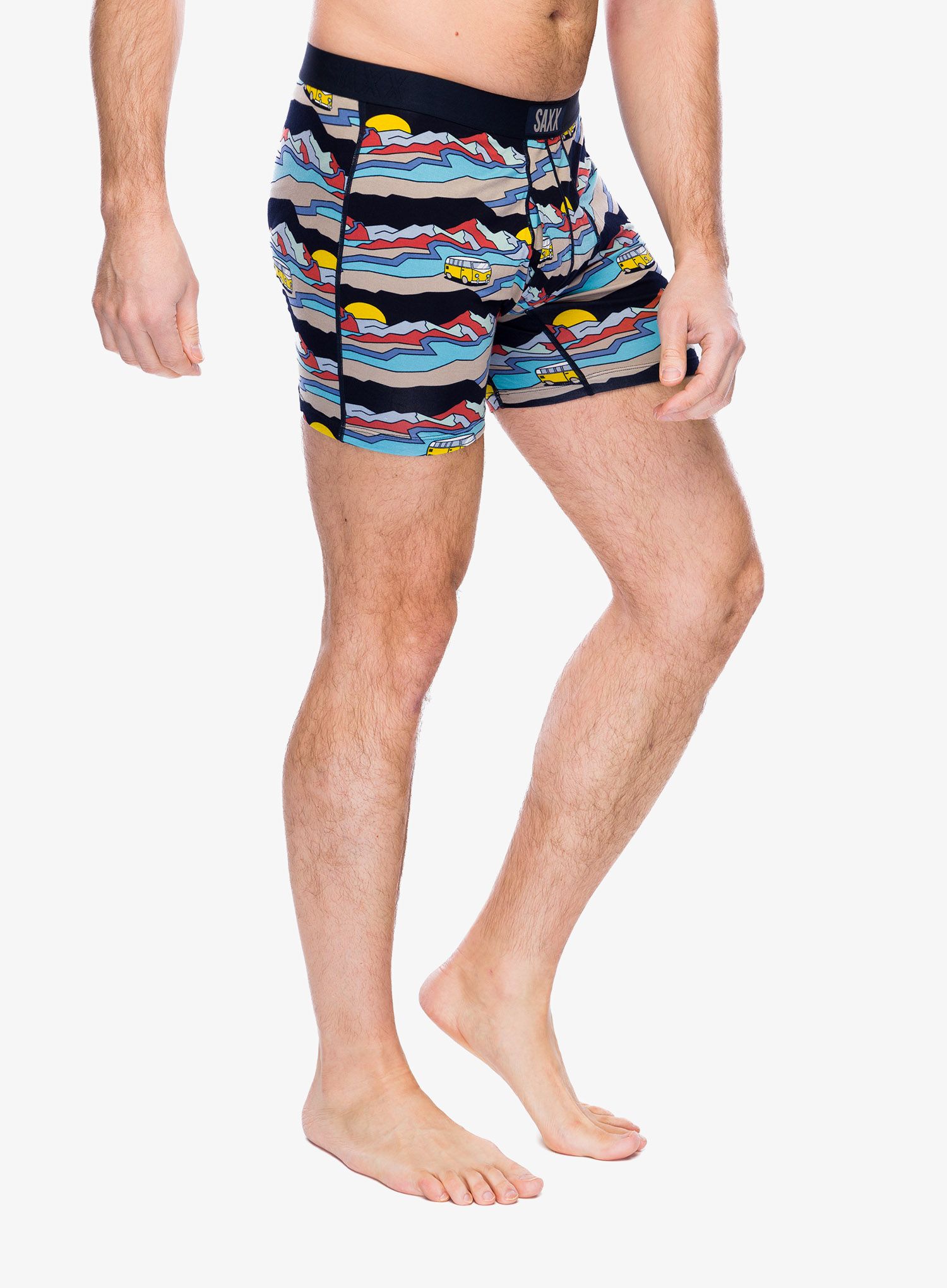 Боксери  Saxx Ultra Super Soft Boxer Brief Fly - cabin fever/multi