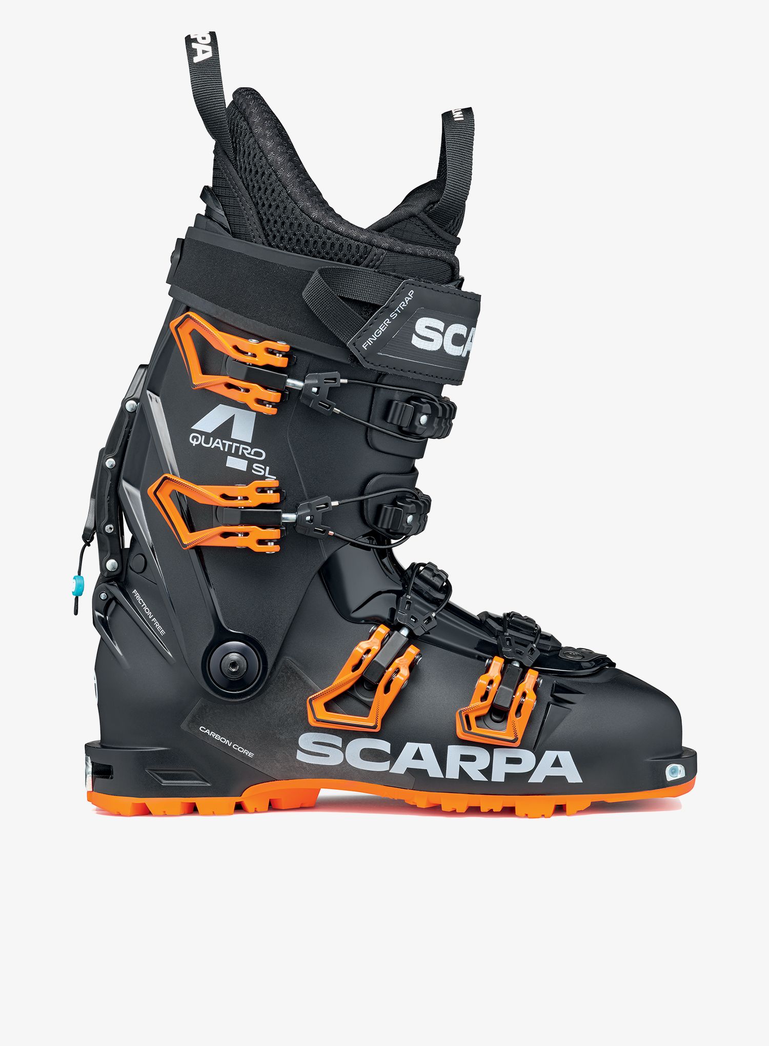 Черевики скітурингові Scarpa 4-Quatro SL - black/orange