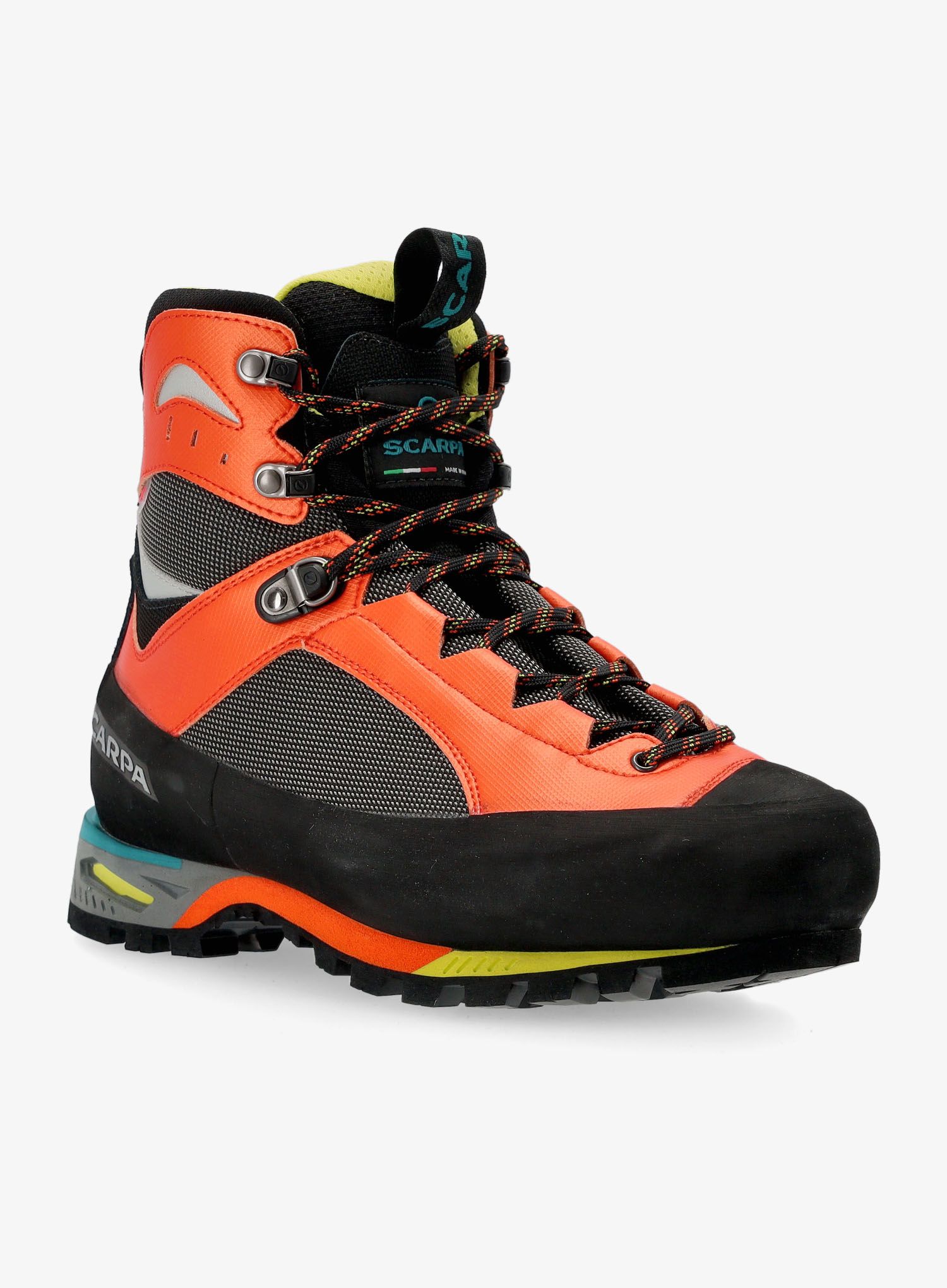 Черевики високогірні Scarpa Charmoz HD - shark/orange