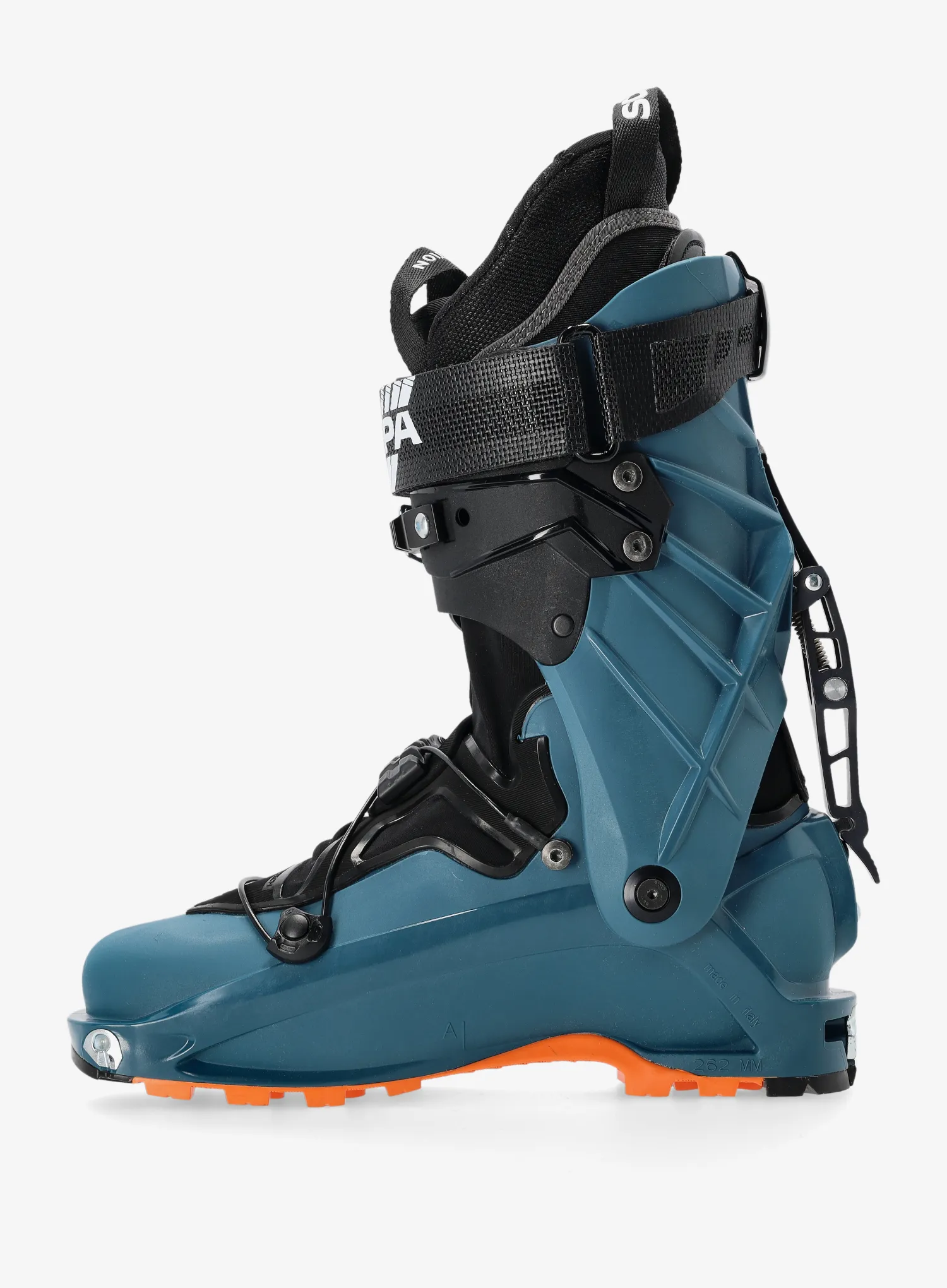 Черевики скітурингові Scarpa F1 GT - petrol/orange