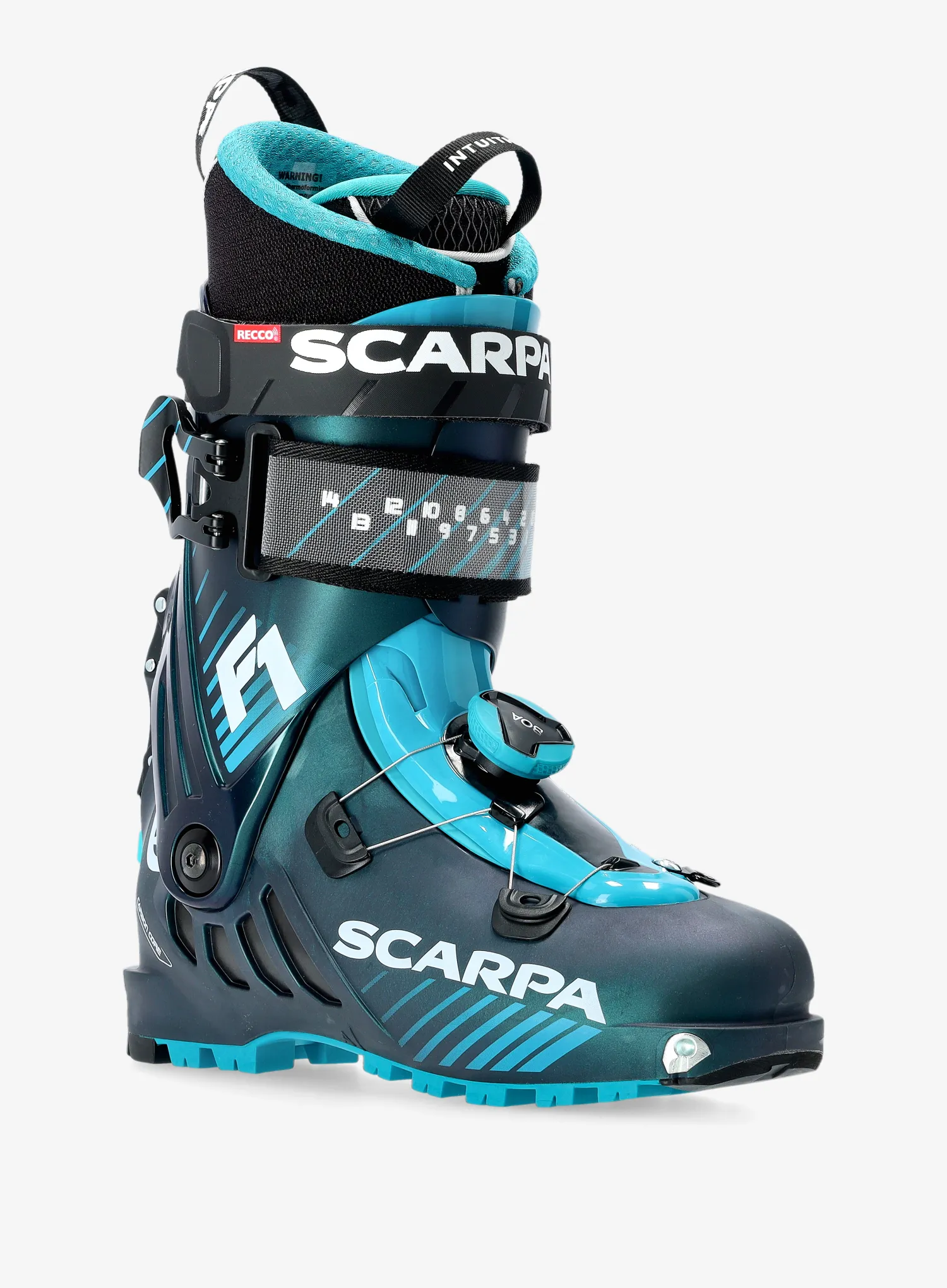 Черевики скітурингові Scarpa F1 - anthracite/ottanio