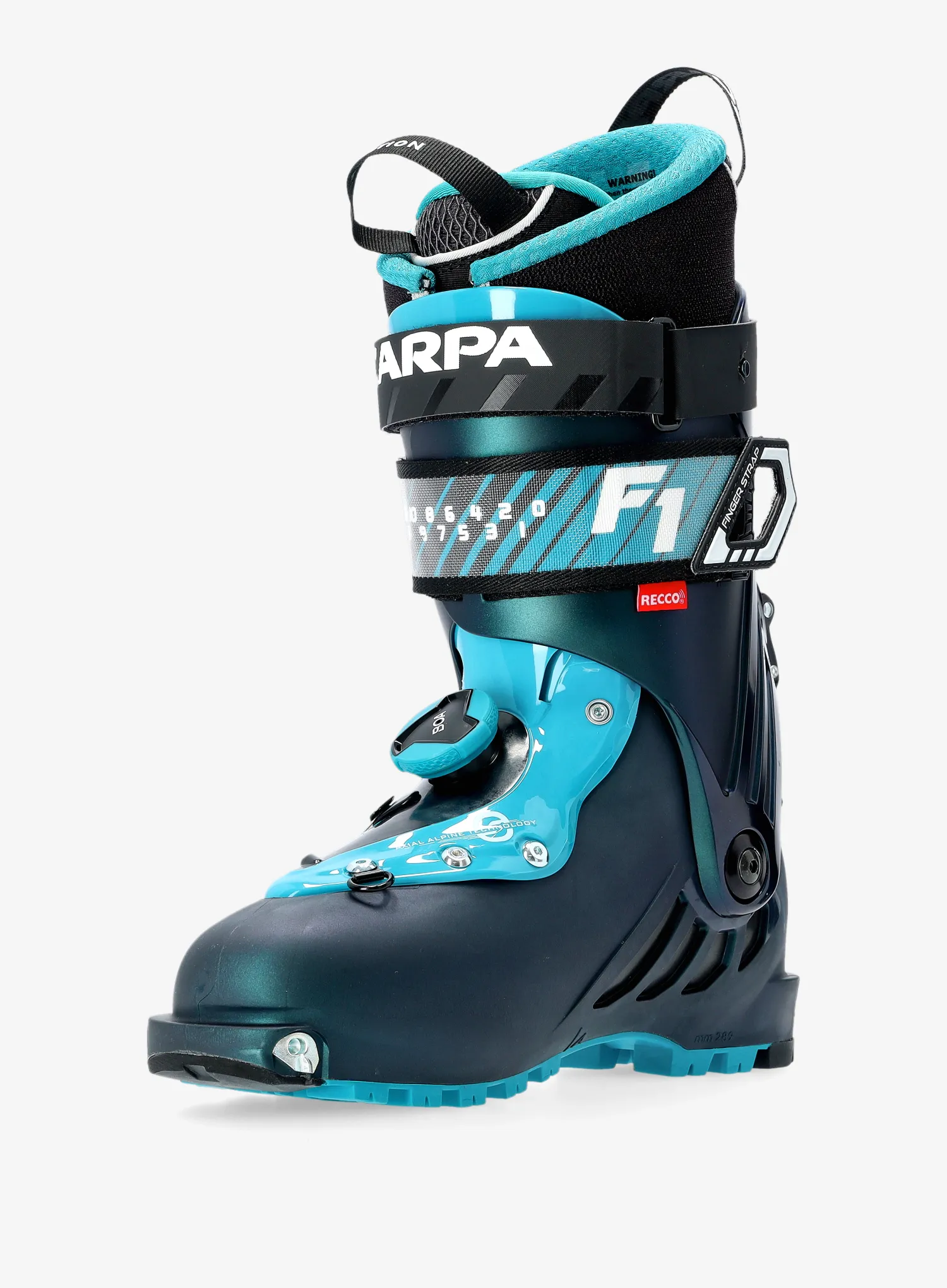Черевики скітурингові Scarpa F1 - anthracite/ottanio