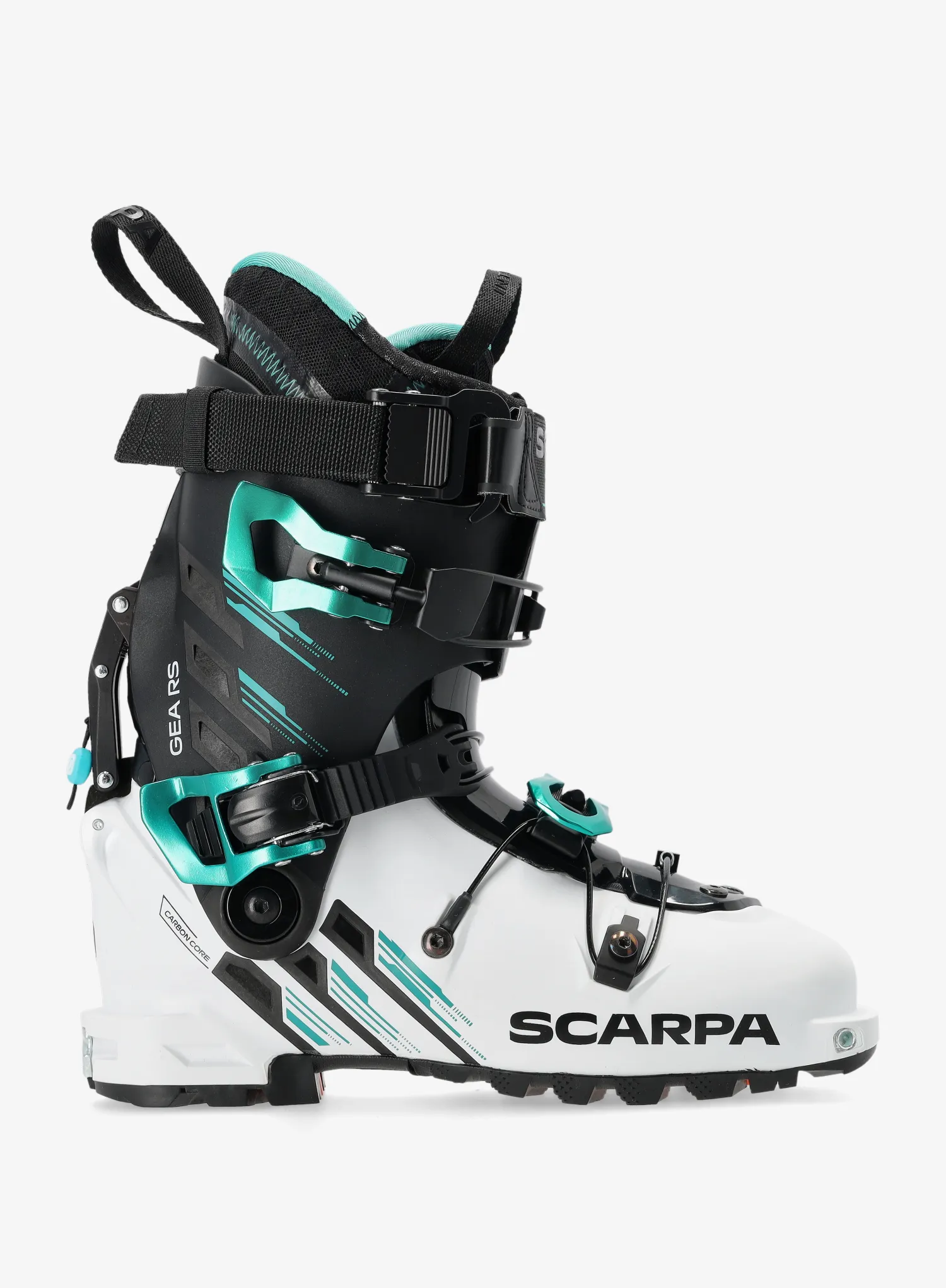Черевики скітурингові жіночі Scarpa GEA RS - white/black/emerald
