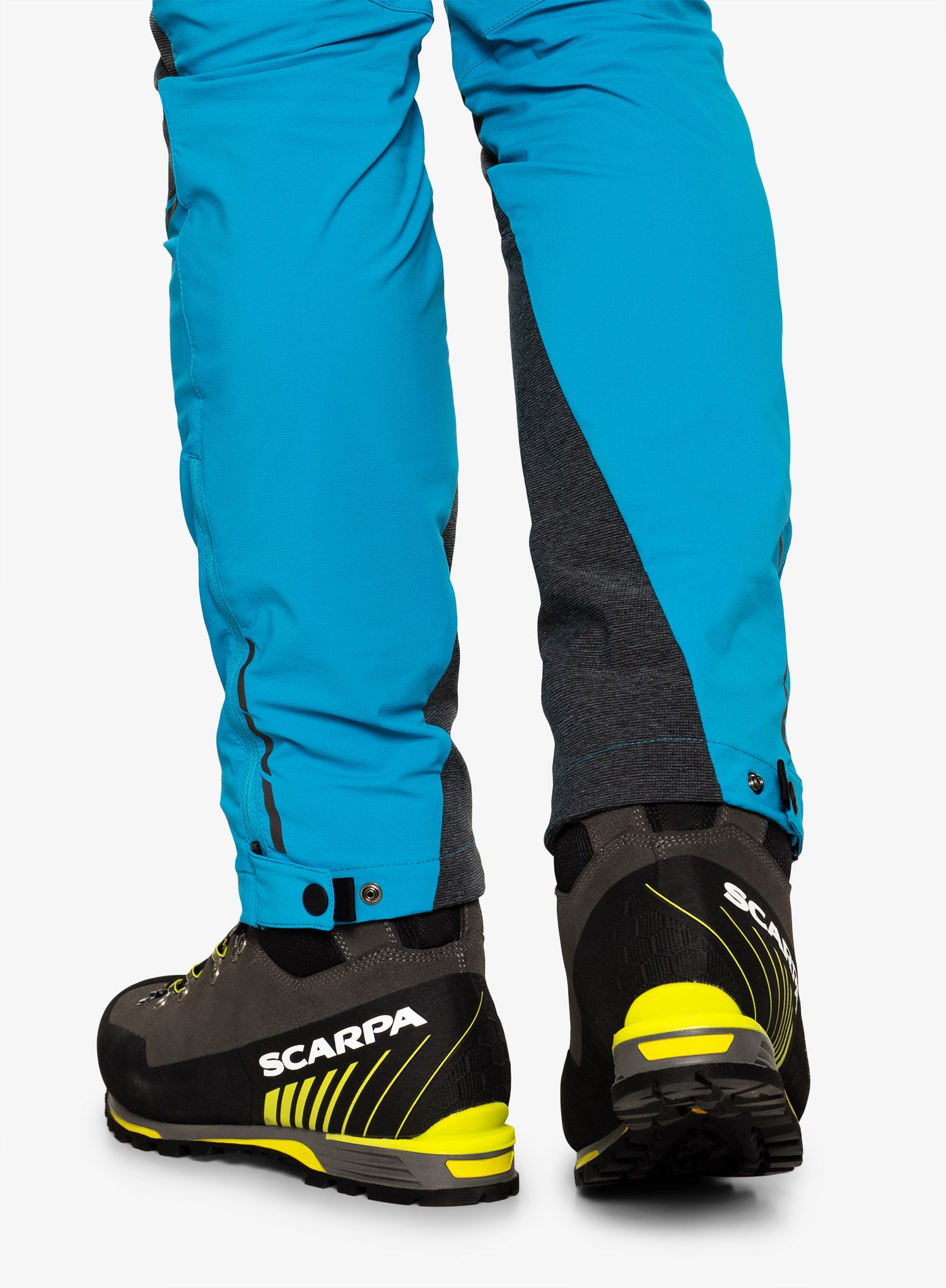 Черевики високогірні Scarpa Manta Tech GTX - shark/lime