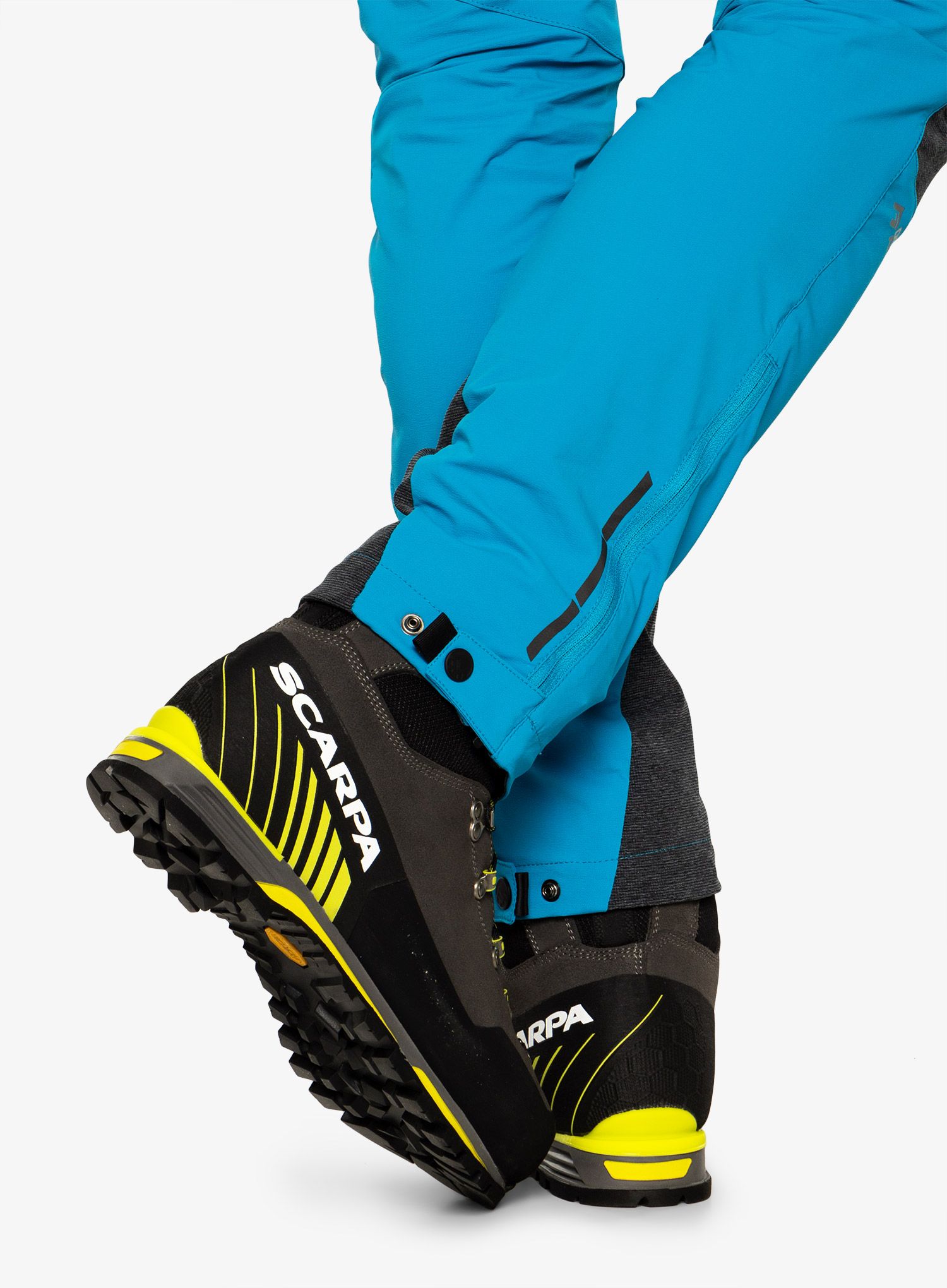 Черевики високогірні Scarpa Manta Tech GTX - shark/lime