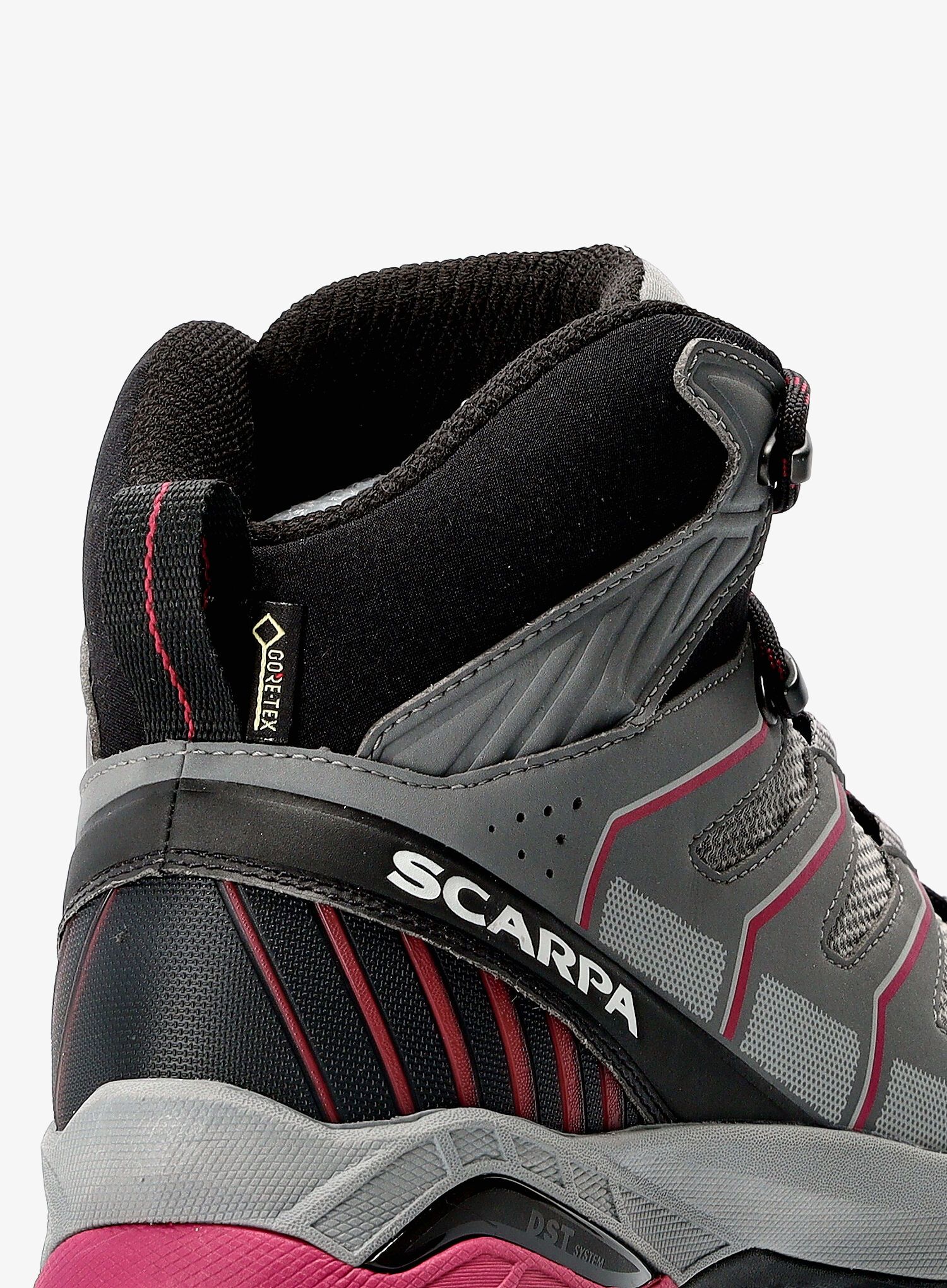 Черевики туристичні жіночі Scarpa Maverick Mid GTX - gray/red plum