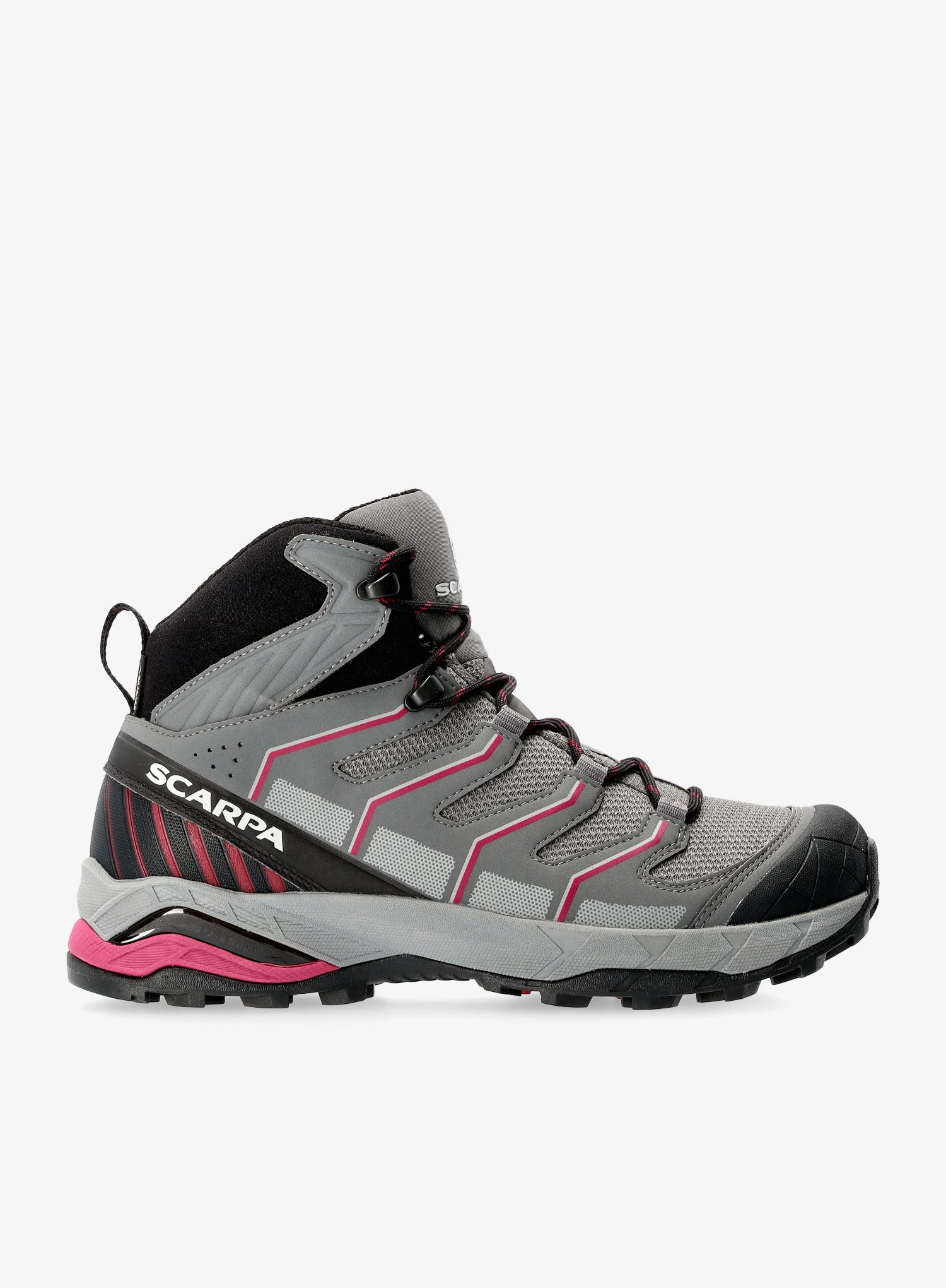 Черевики туристичні жіночі Scarpa Maverick Mid GTX - gray/red plum