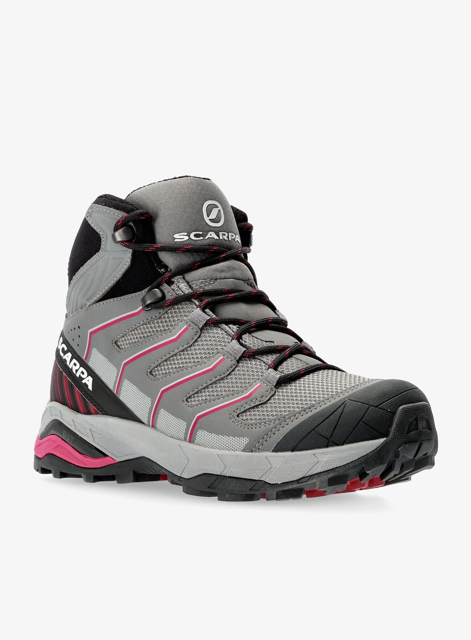 Черевики туристичні жіночі Scarpa Maverick Mid GTX - gray/red plum