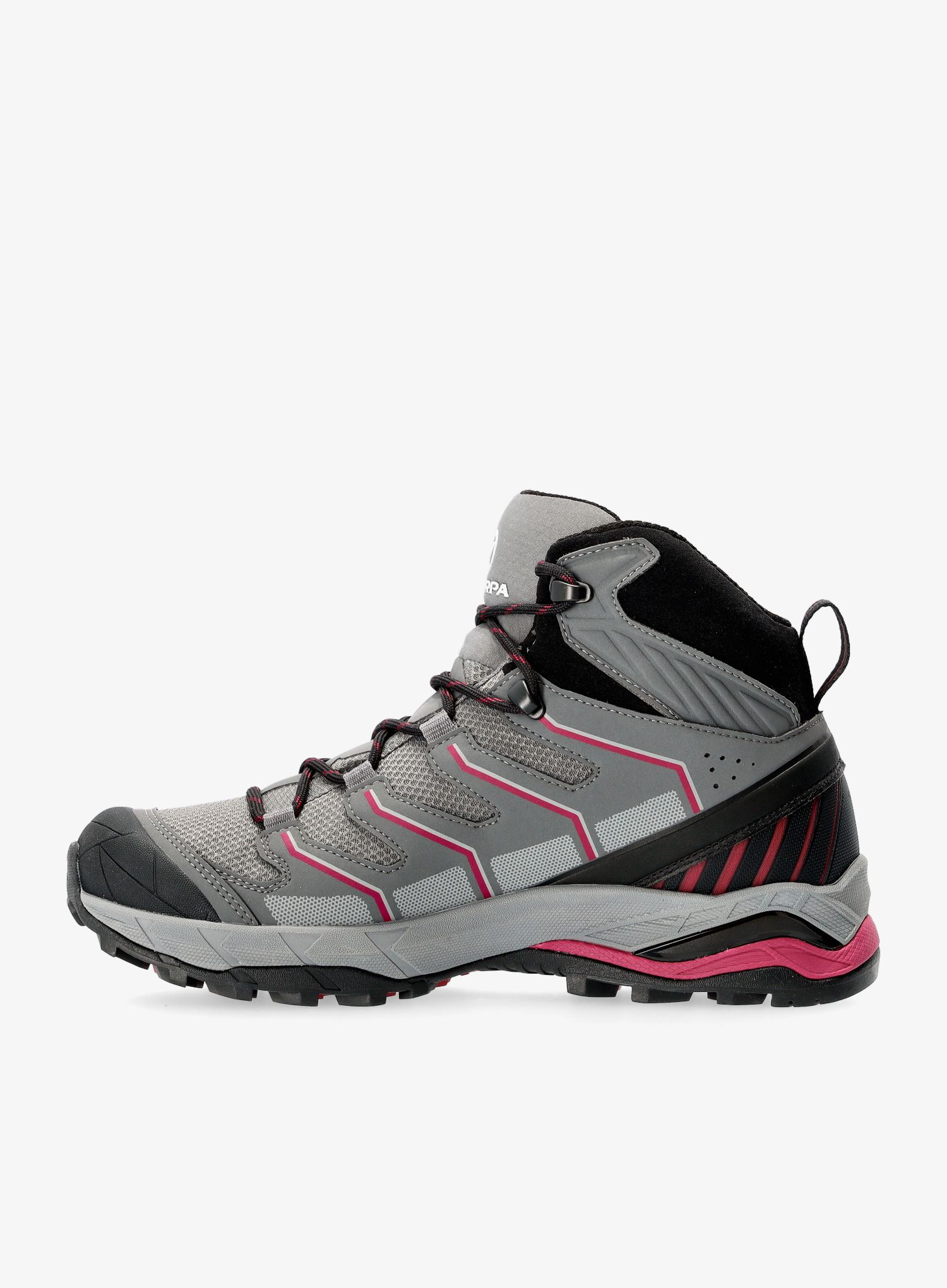 Черевики туристичні жіночі Scarpa Maverick Mid GTX - gray/red plum