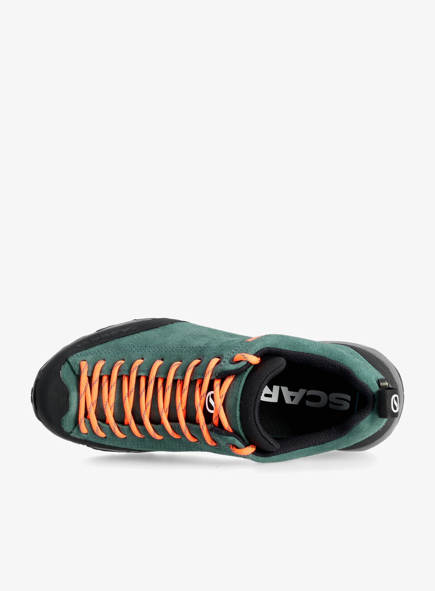 Черевики жіночі Scarpa Mojito Trail GTX - botanic green/orange pop/pop