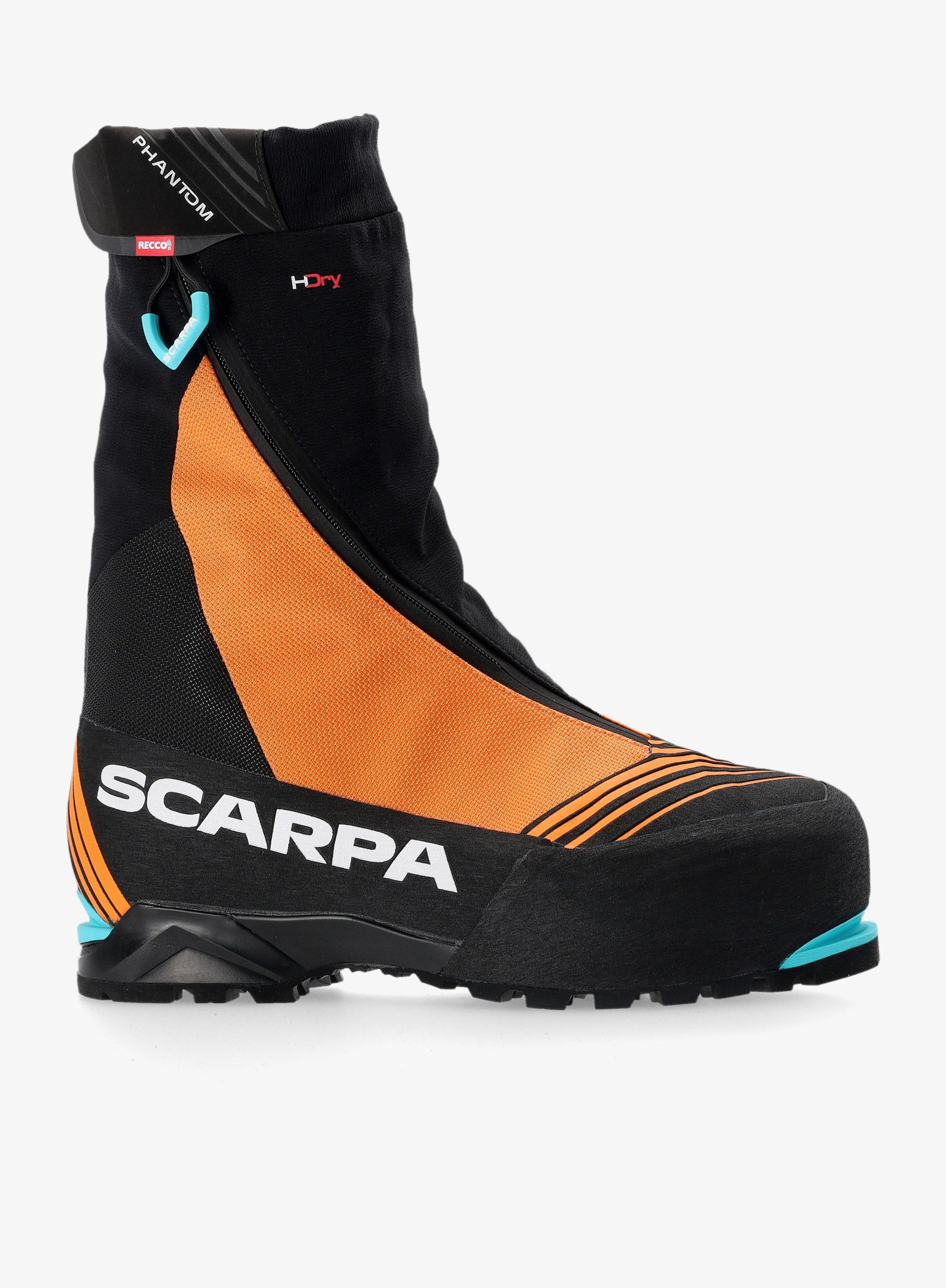 Черевики високогірні Scarpa Phantom 6000 HD - black/bright orange
