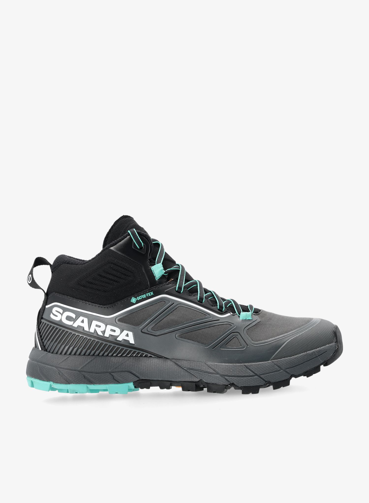 Черевики для походів жіночі Scarpa Rapid Mid GTX - anthracite/turquoise