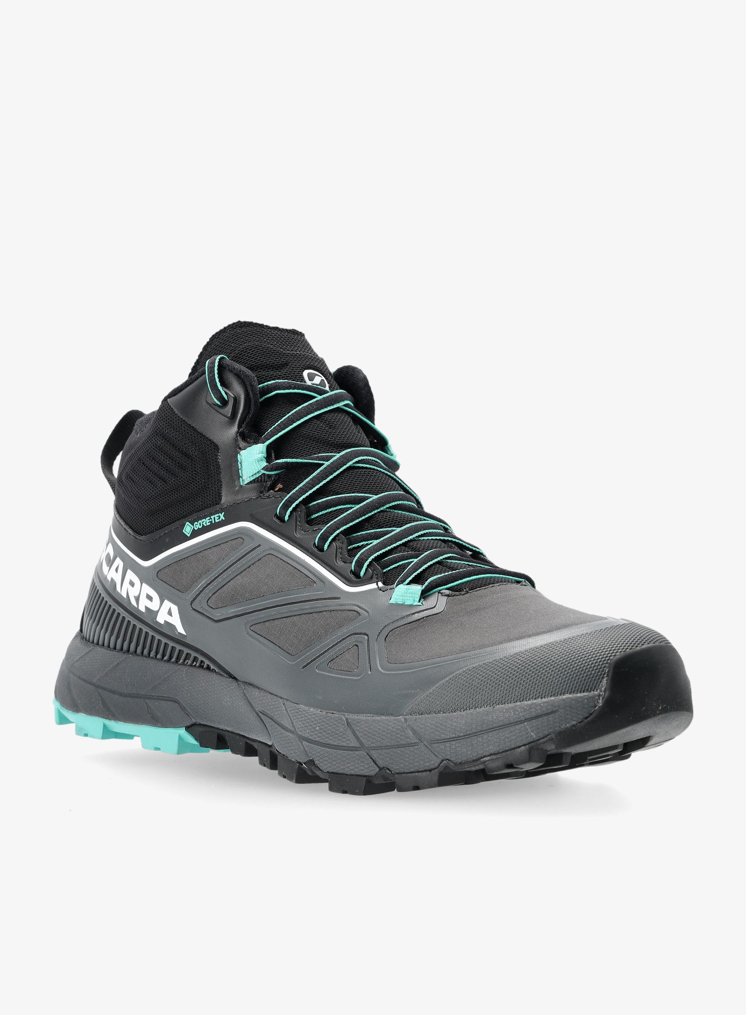 Черевики для походів жіночі Scarpa Rapid Mid GTX - anthracite/turquoise