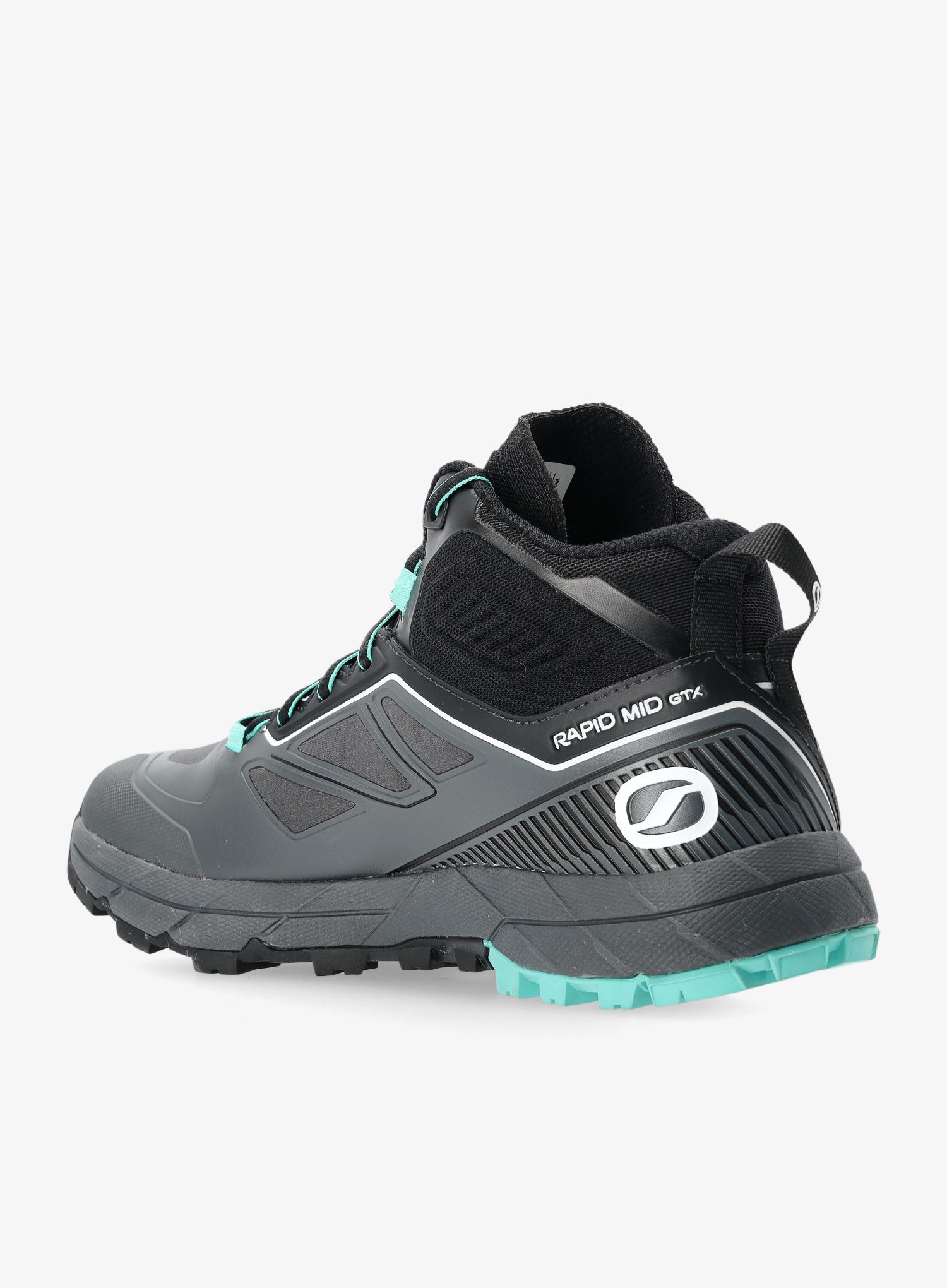 Черевики для походів жіночі Scarpa Rapid Mid GTX - anthracite/turquoise