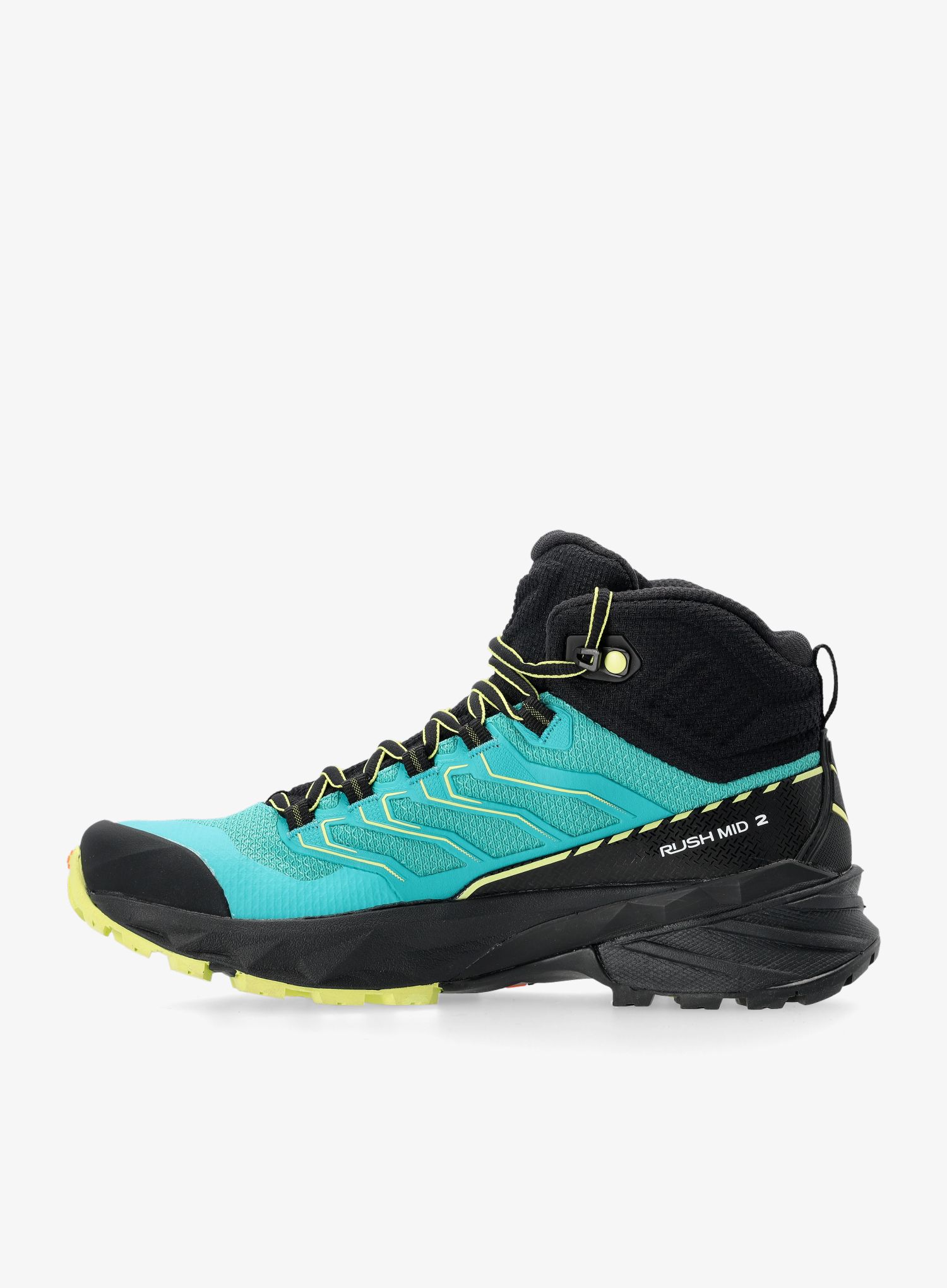 Черевики туристичні жіночі високі Scarpa Rush 2 Mid GTX - baltic blue/sunny lime