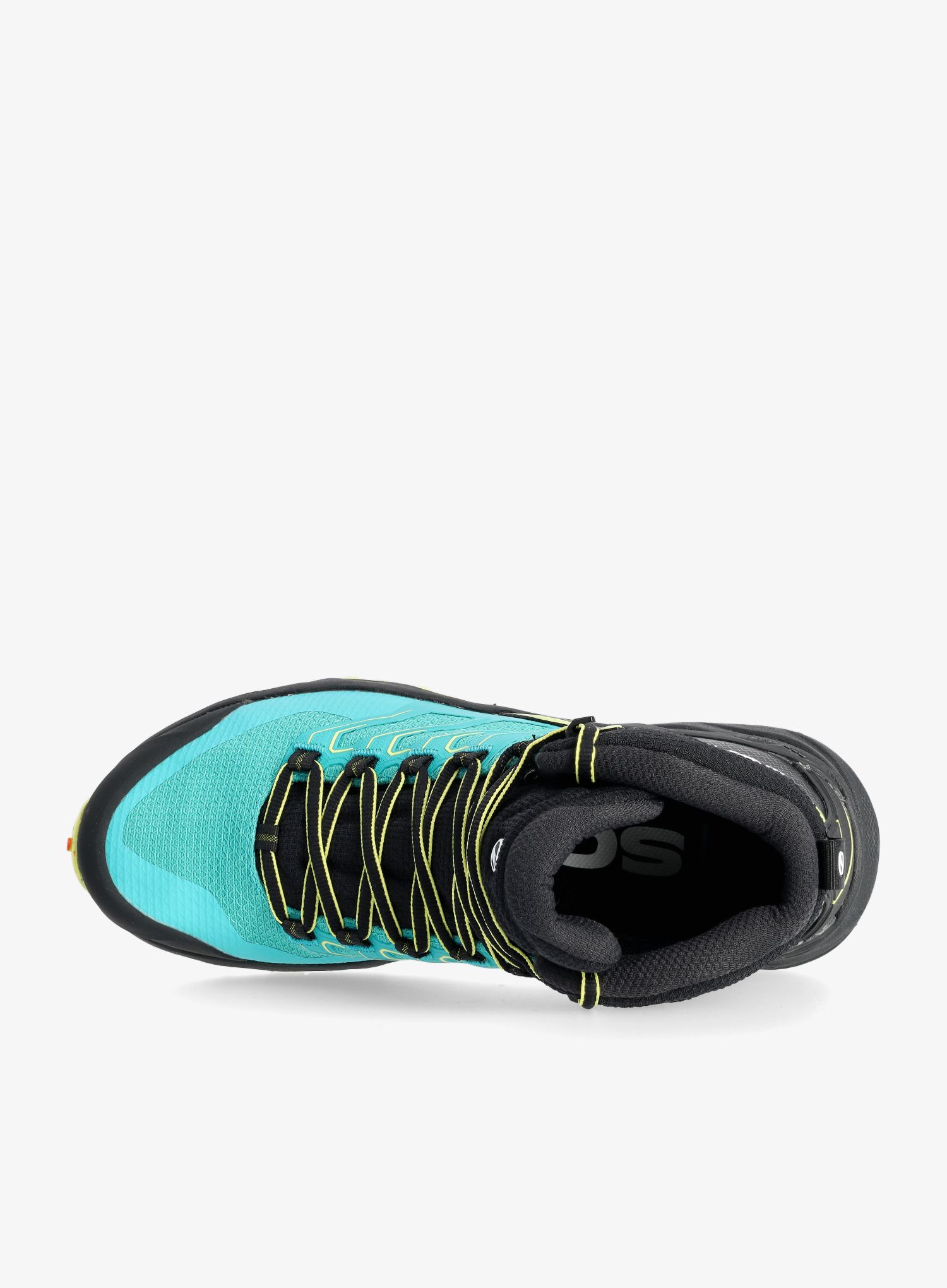 Черевики туристичні жіночі високі Scarpa Rush 2 Mid GTX - baltic blue/sunny lime