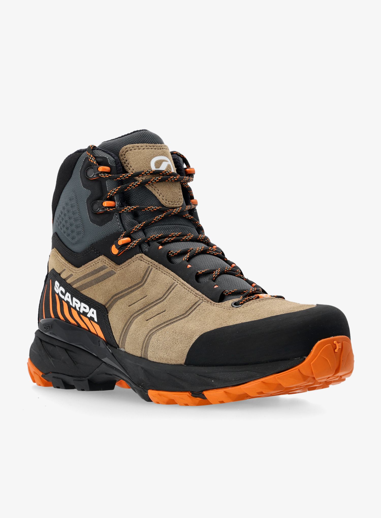 Черевики трекінгові високі Scarpa Rush TRK GTX - desert/mango
