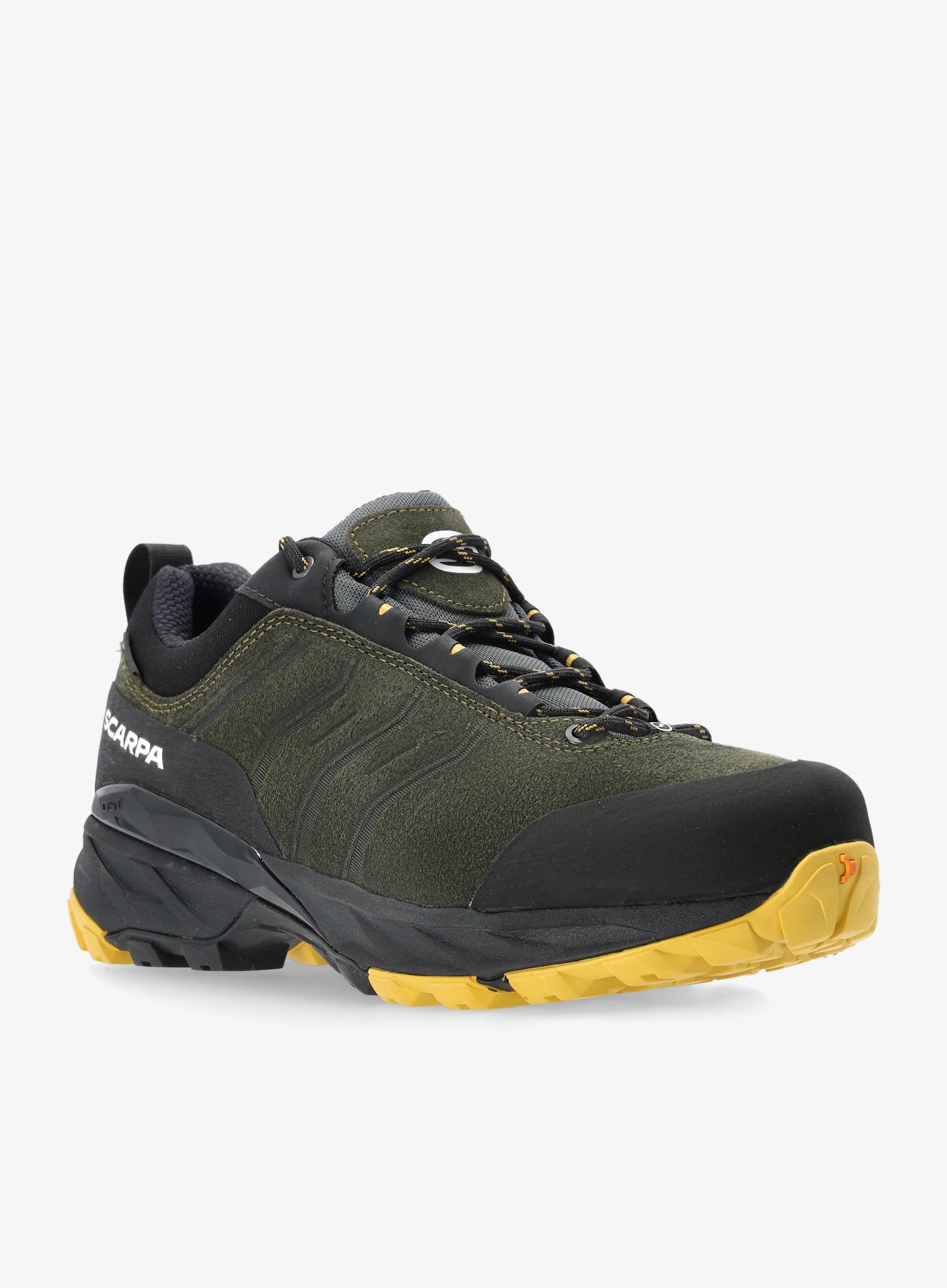 Черевики туристичні низькі Scarpa Rush Trail GTX  - thymegreen/mustard