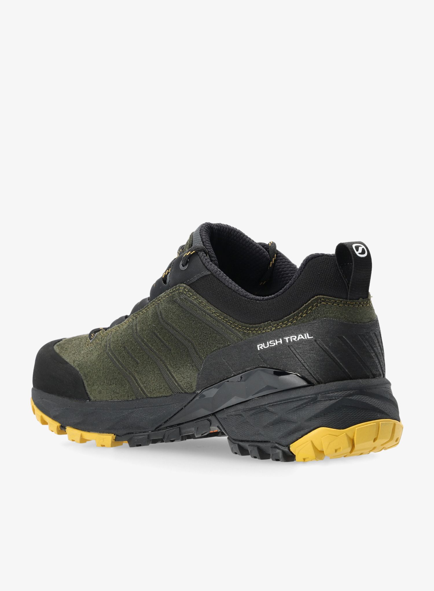 Черевики туристичні низькі Scarpa Rush Trail GTX  - thymegreen/mustard