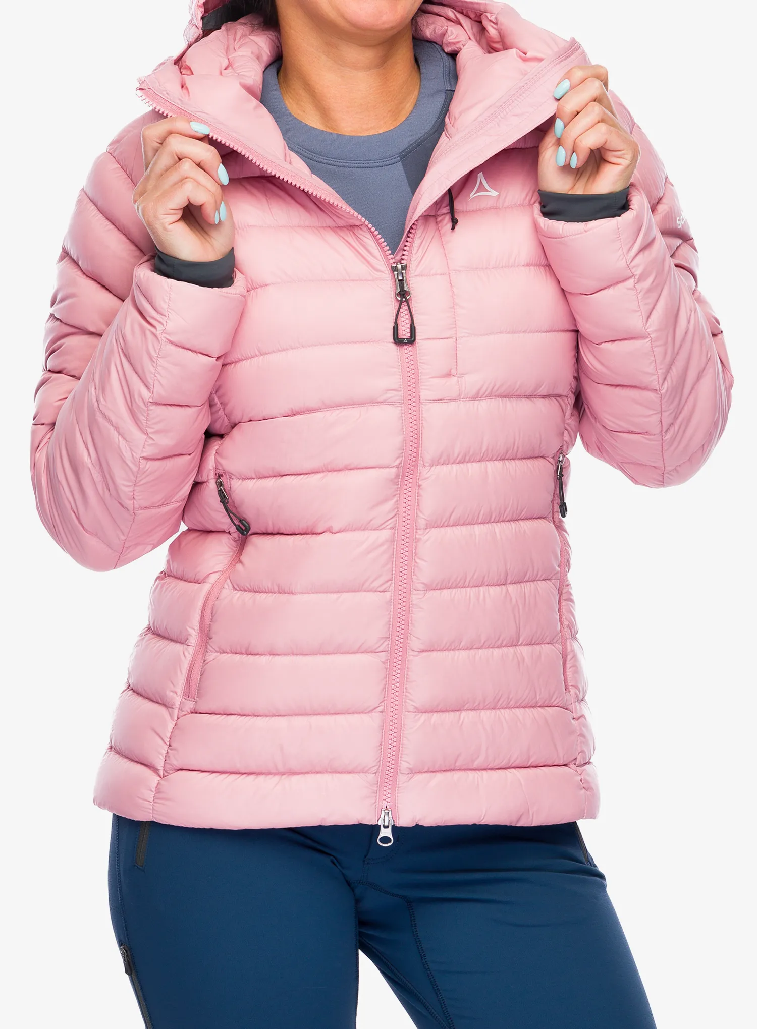 Пуховик жіноча Schoffel Down Jacket Silvretta - viola
