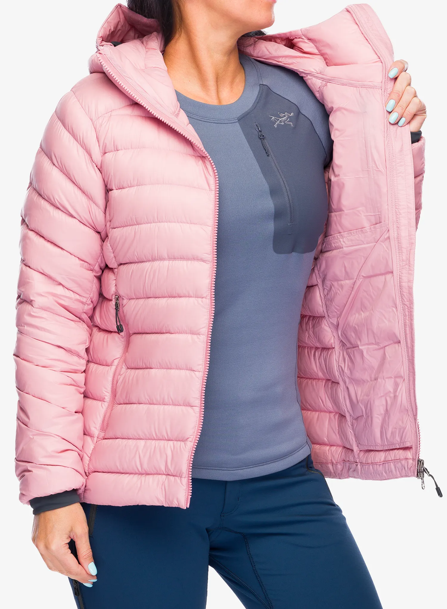 Пуховик жіноча Schoffel Down Jacket Silvretta - viola