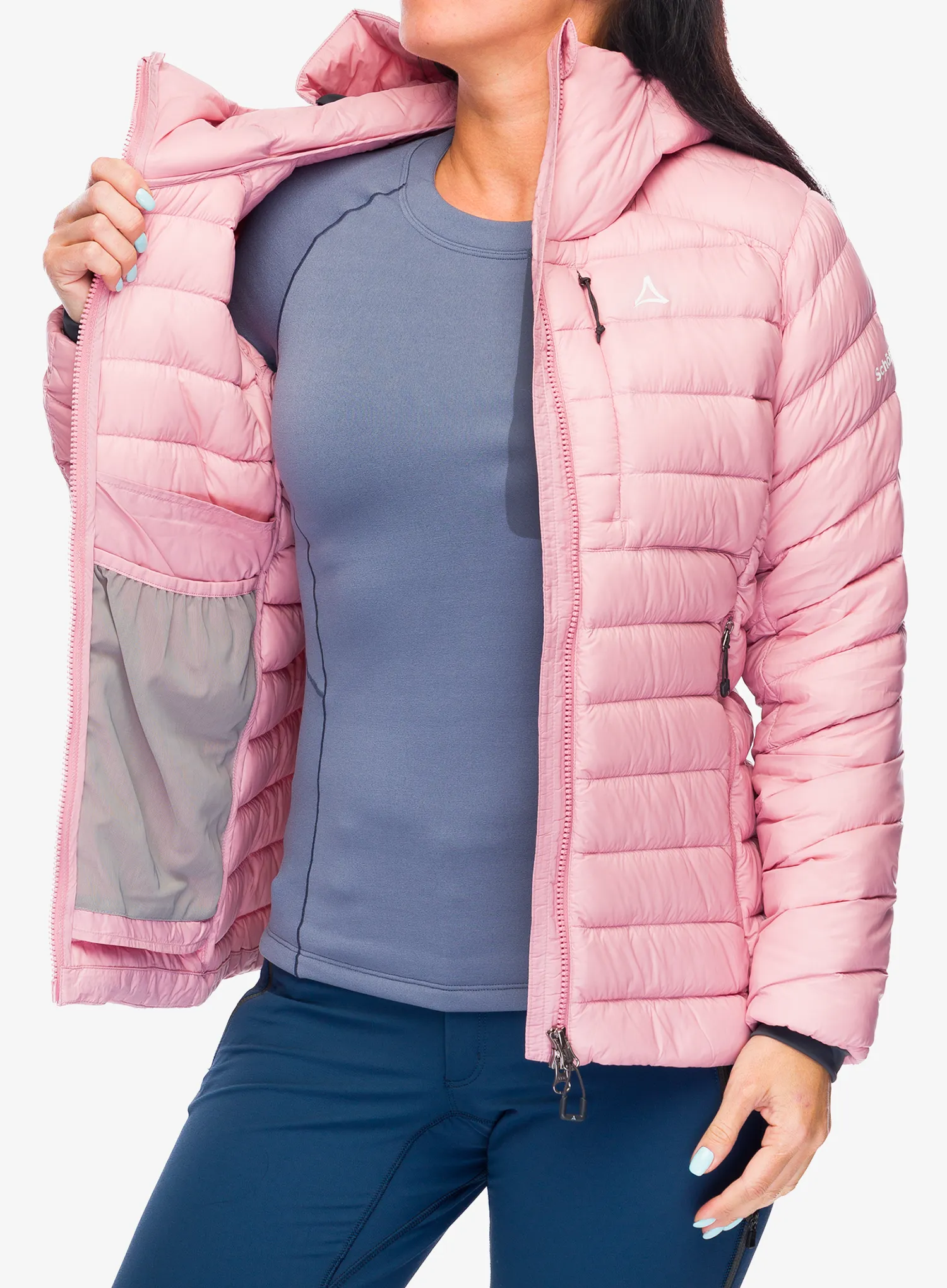 Пуховик жіноча Schoffel Down Jacket Silvretta - viola