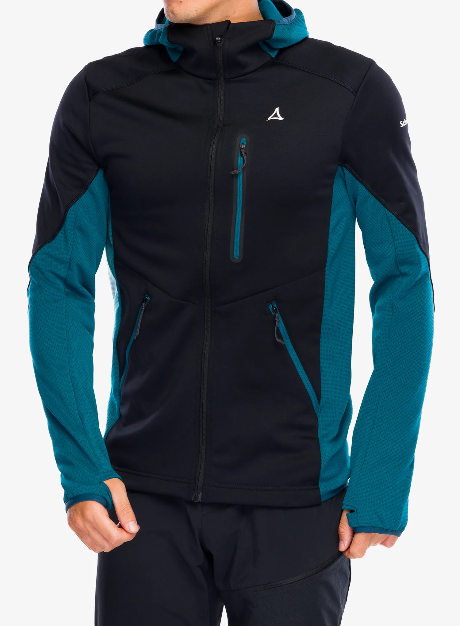 Кофта з каптуром Schoffel Fleece Hoody Lodron - black