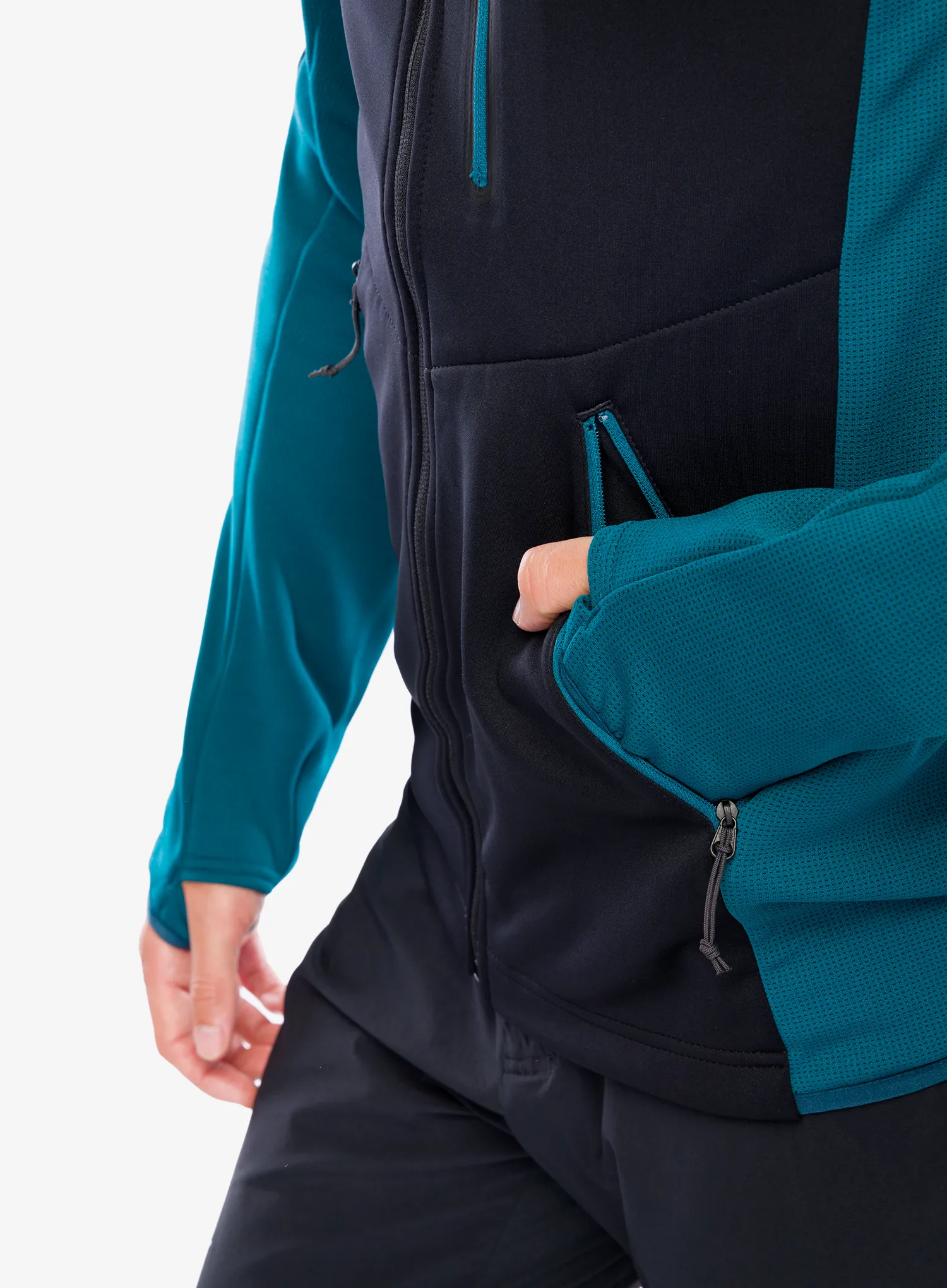 Кофта з каптуром Schoffel Fleece Hoody Lodron - black