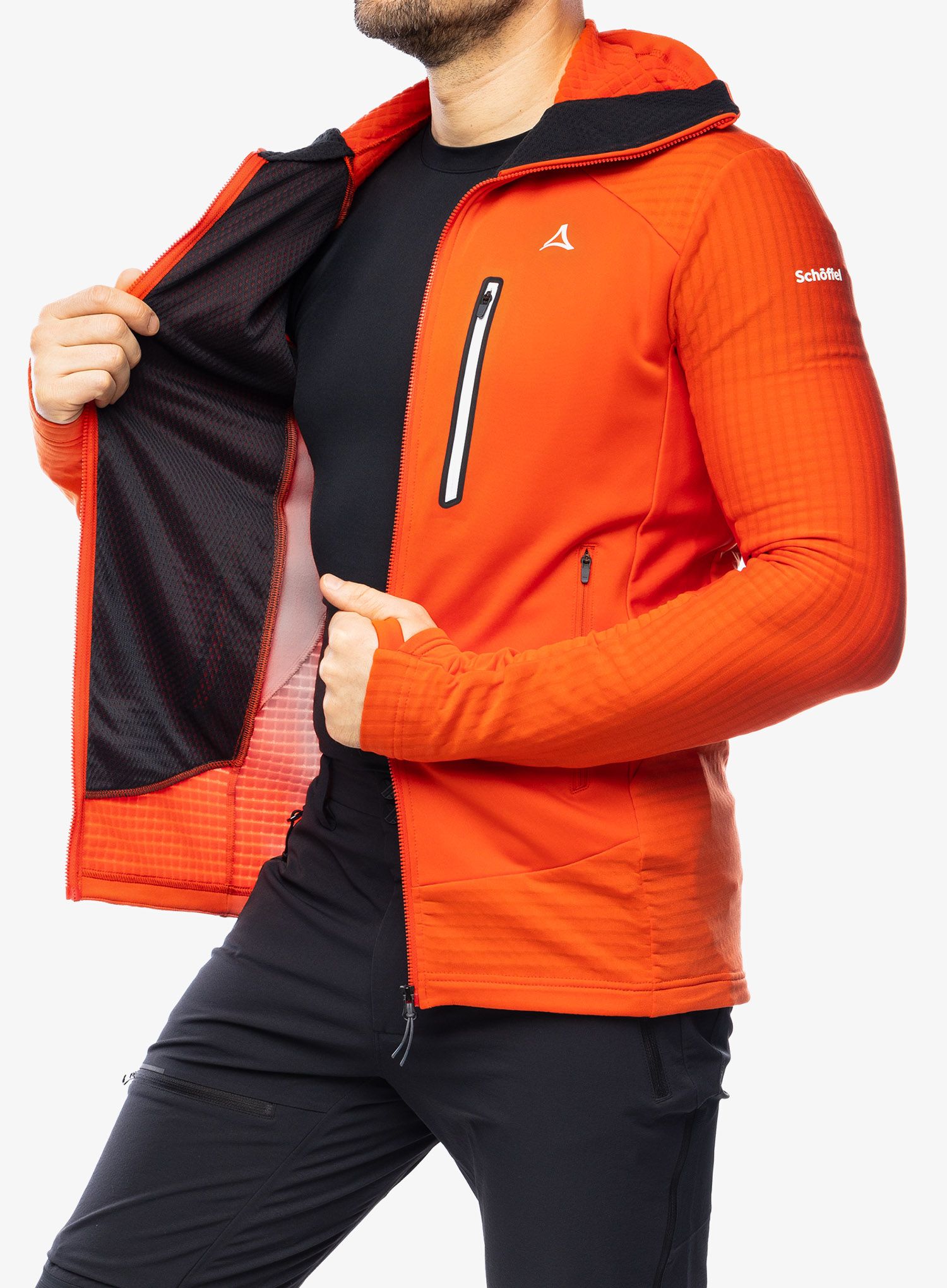 Кофта з каптуром Schoffel Fleece Hoody Rotbach - poinciana