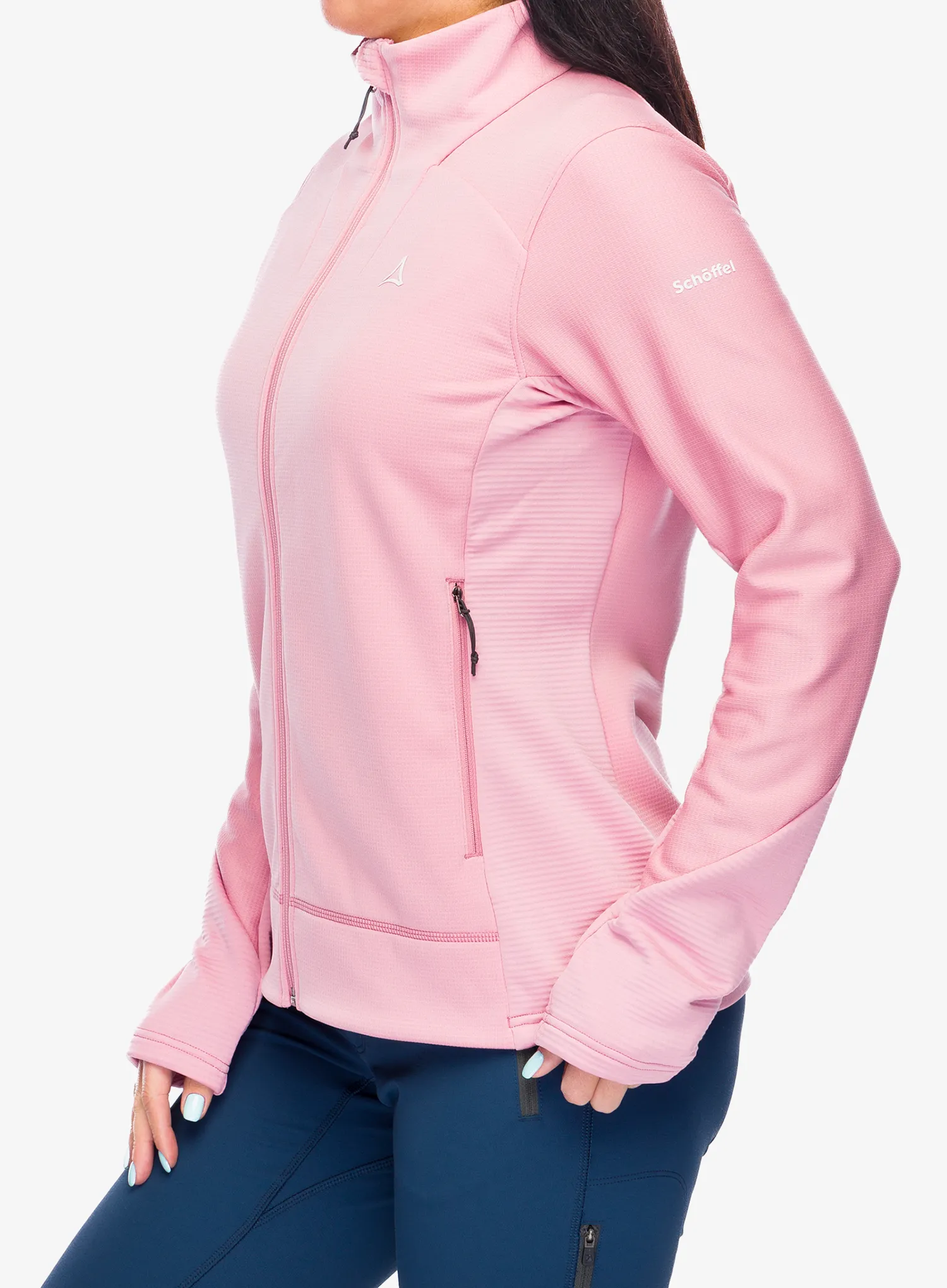 Кофта на блискавці жіноча Schoffel Fleece Style Tiefen - viola