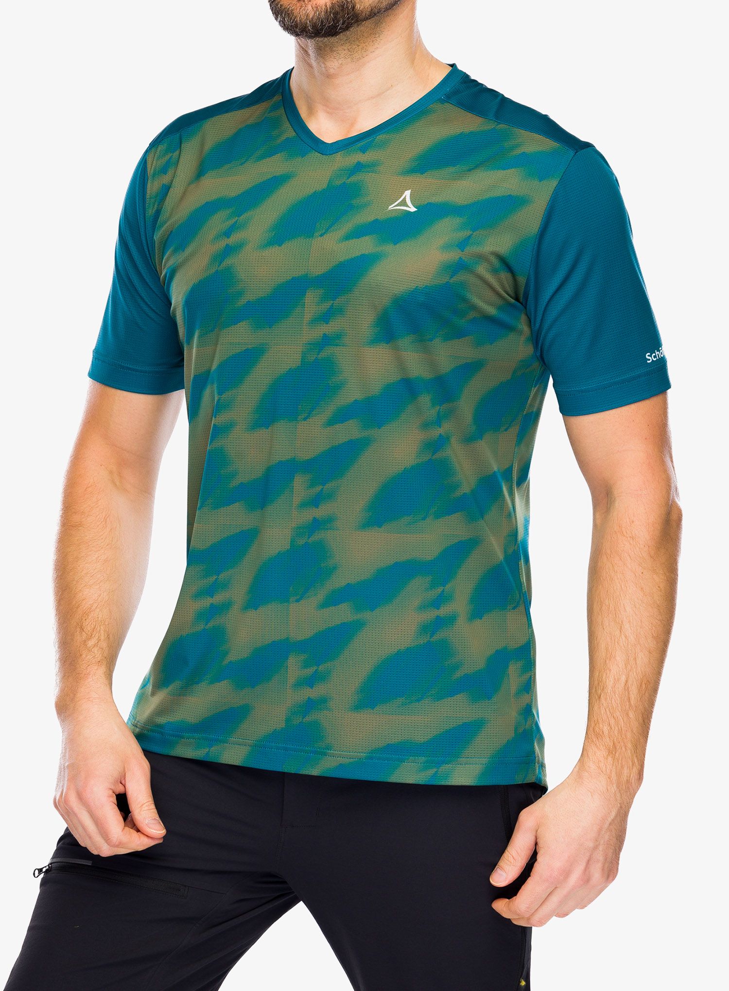 Футболка мтб Schoffel Shirt Huesca - balsam green