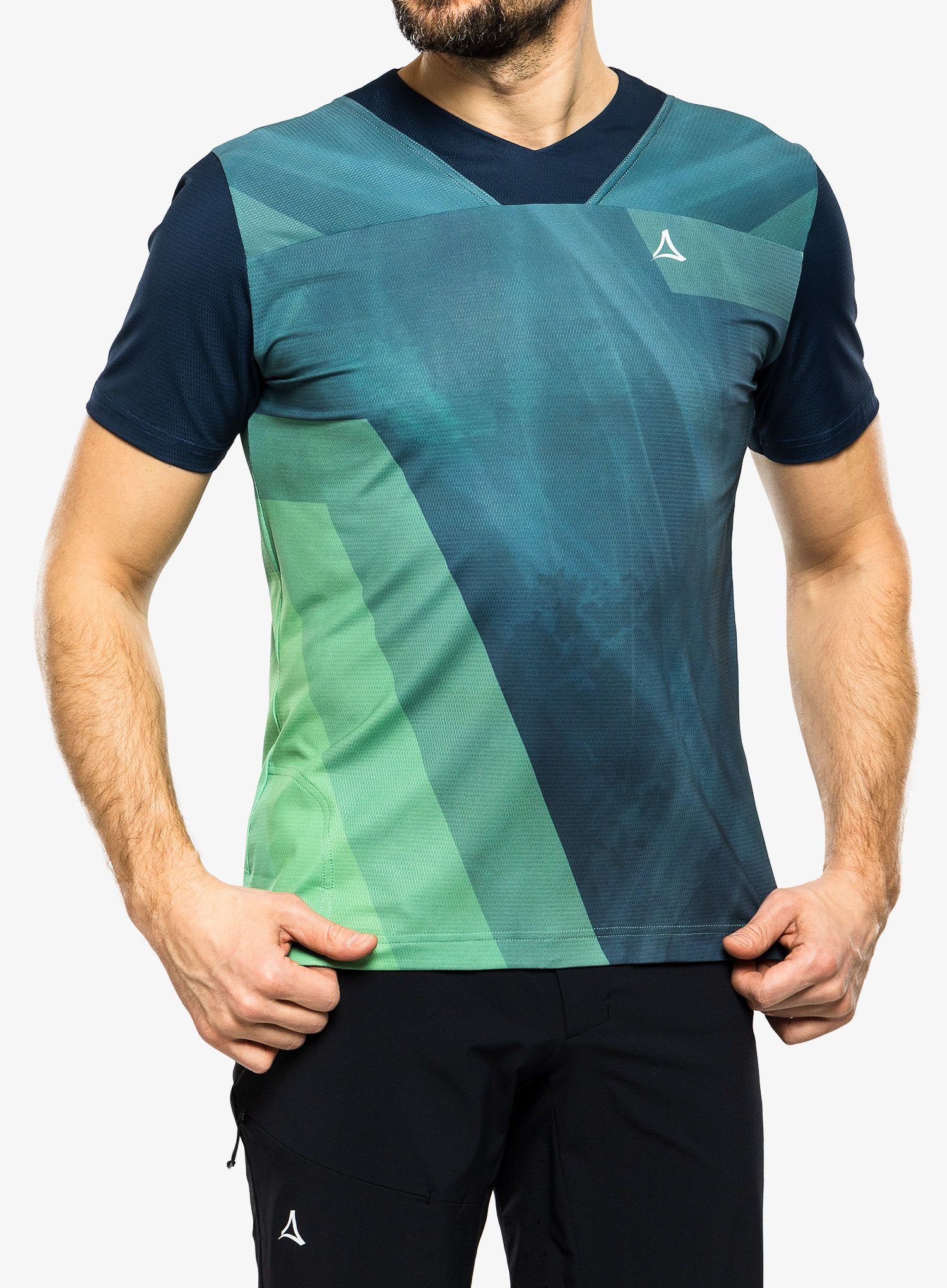 Велофутболка Schoffel Shirt Runcatrail - matcha mint